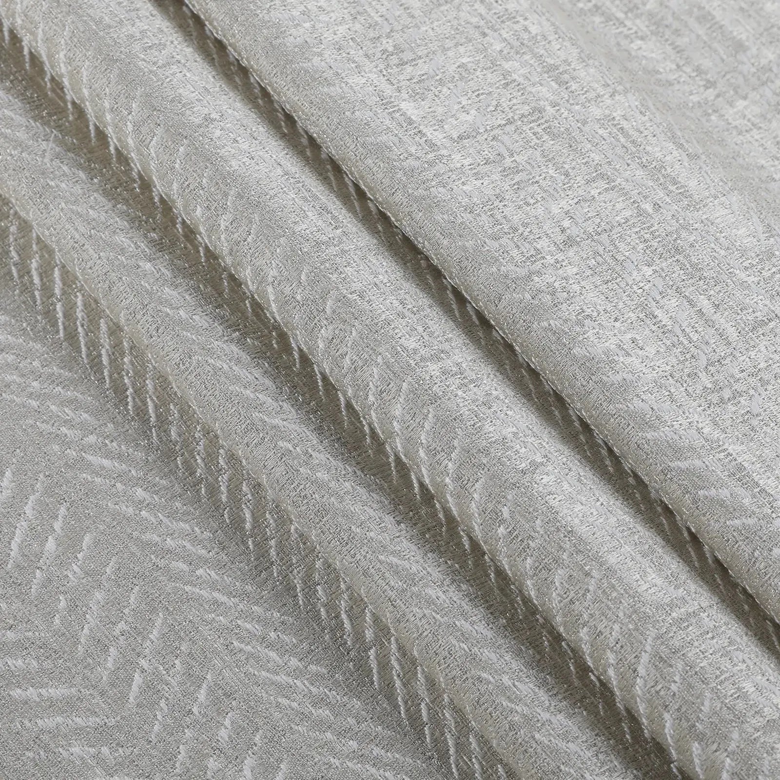 Lydia Rib Jacquard Curtains - Elegant Pleated Window Drapes for Living Room & Bedroom - Blackout Thermal Insulated Sheer Panels for Home Decor