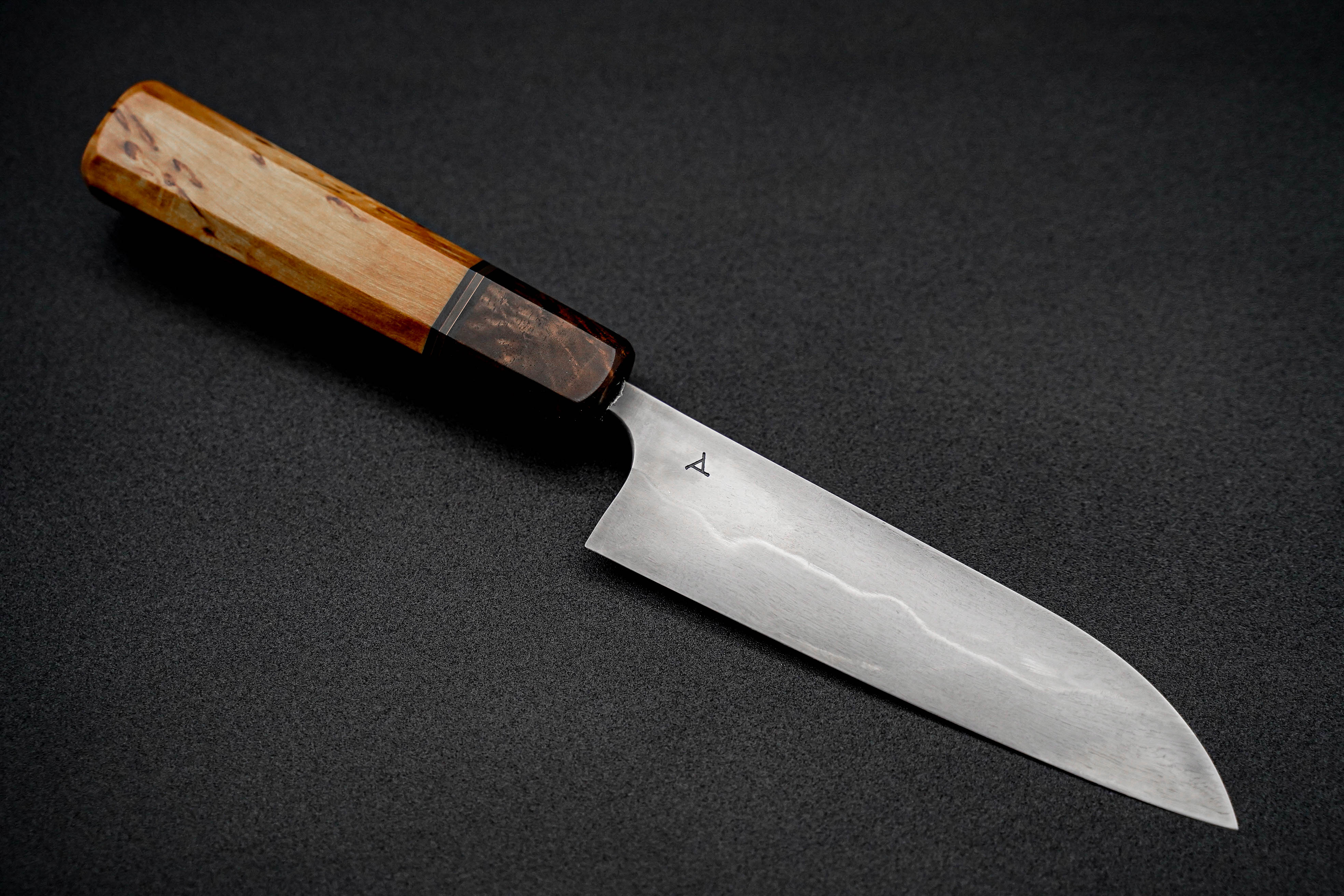 Premium Jamison Chopp 135mm 1095 Honyaki Petty Knife - Japanese Style Chef's Knife for Precision Slicing, Peeling & Garnishing - Perfect for Home Cooks & Professional Chefs
