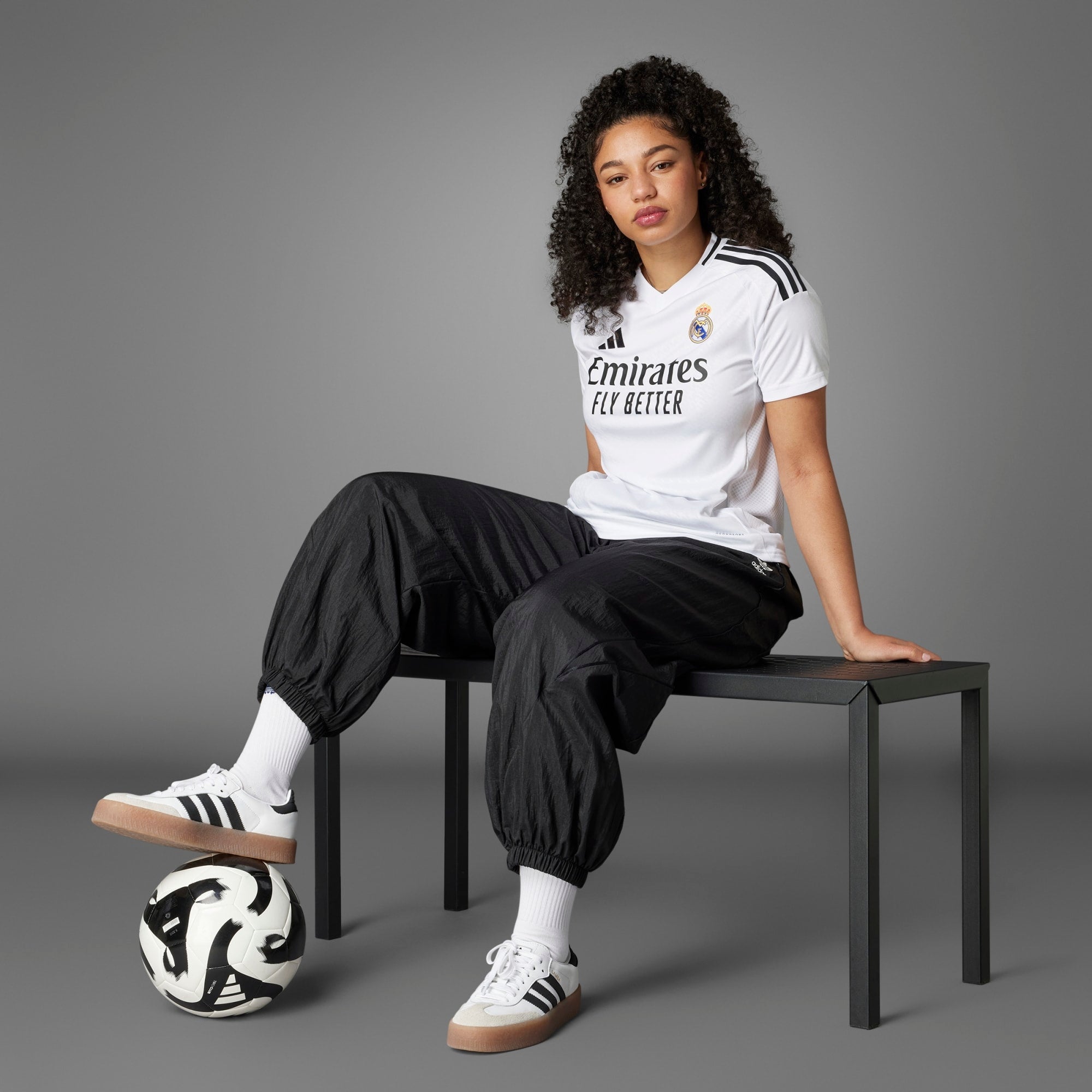 Adidas Real Madrid 2024/25 Stadium Home Jersey - Authentic Football Soccer Shirt for Men - Perfect for Match Days & Fan Support