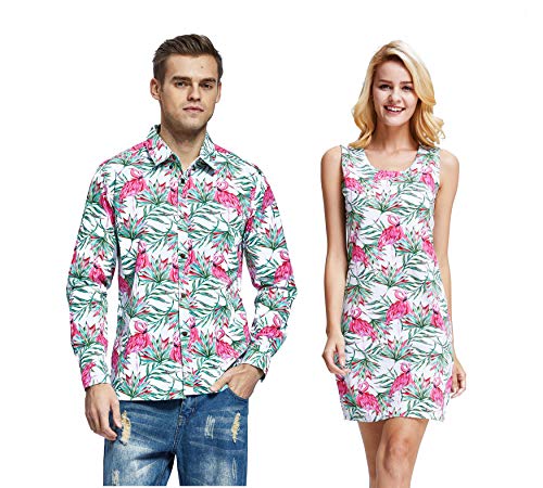 Flamingo in Love White