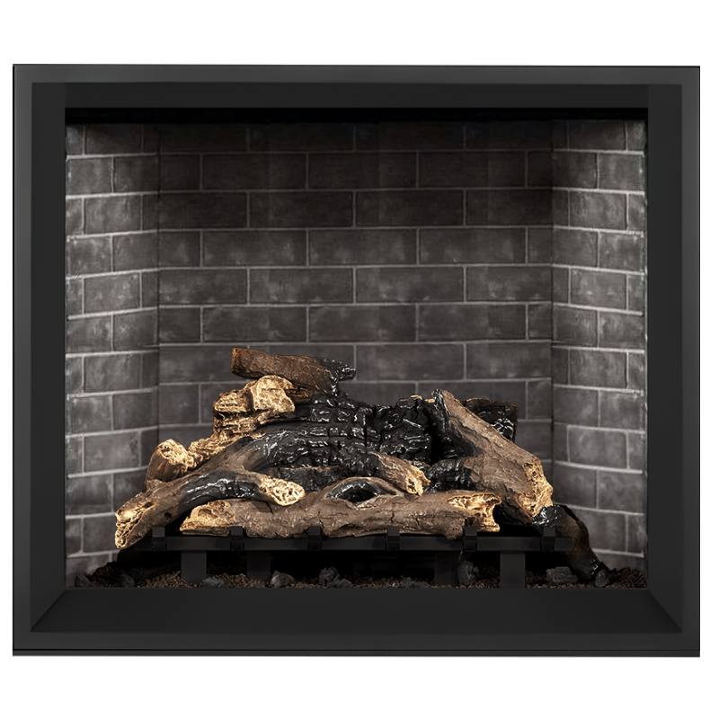 Napoleon E42 42-Inch Direct Vent Gas Fireplace - Indoor/Outdoor Use for Living Rooms, Patios & Decks | Energy Efficient & Stylish Heating Solution