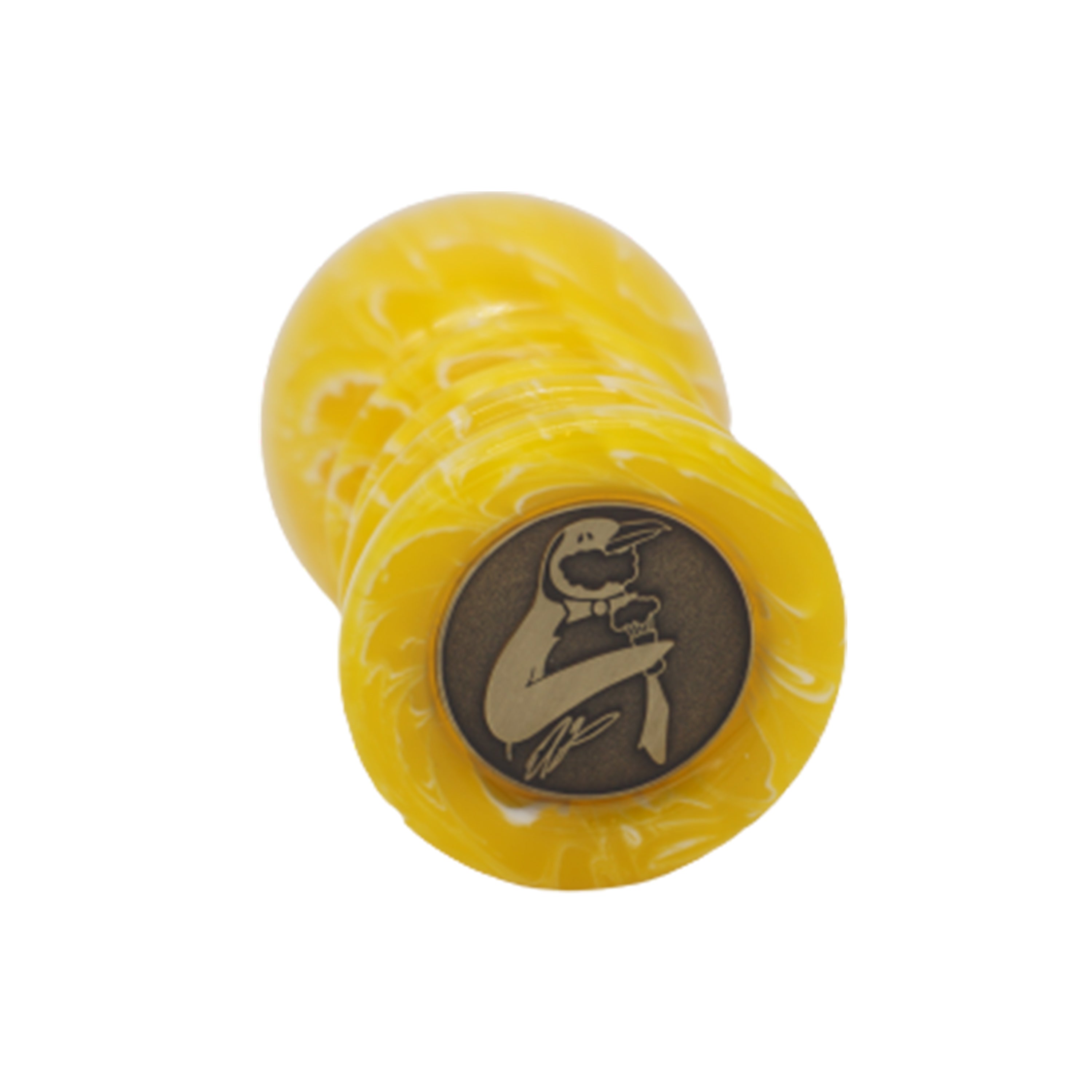 Premium Lemon Drop Handcrafted Shaving Brush Handle - Fits 24mm & 26mm Knots - Perfect for Wet Shaving & Grooming Gifts