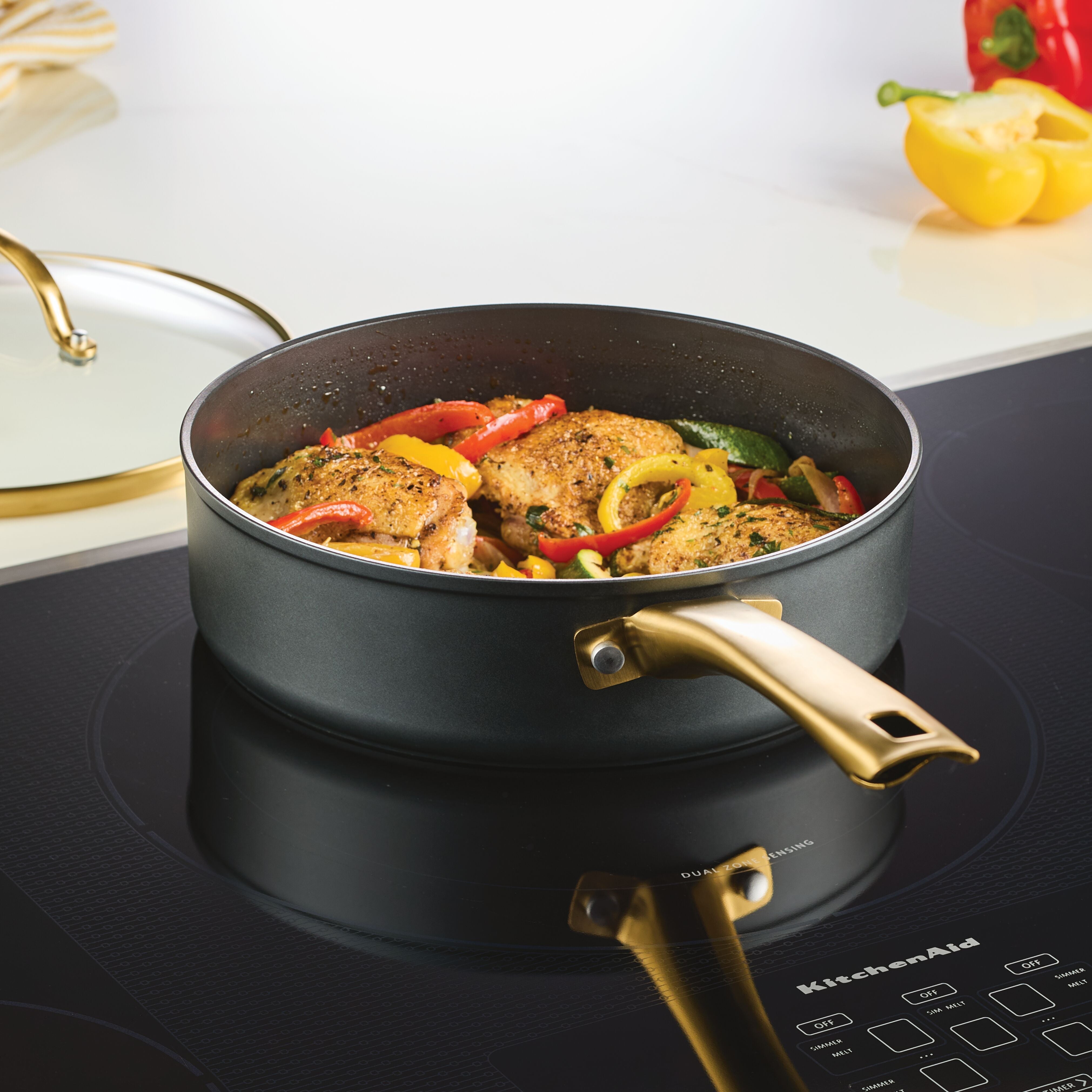 12-Piece Nonstick Cookware Set - Pots and Pans Kitchen Essentials for Cooking, Baking & Frying | Perfect for Home Chefs & Family Meals