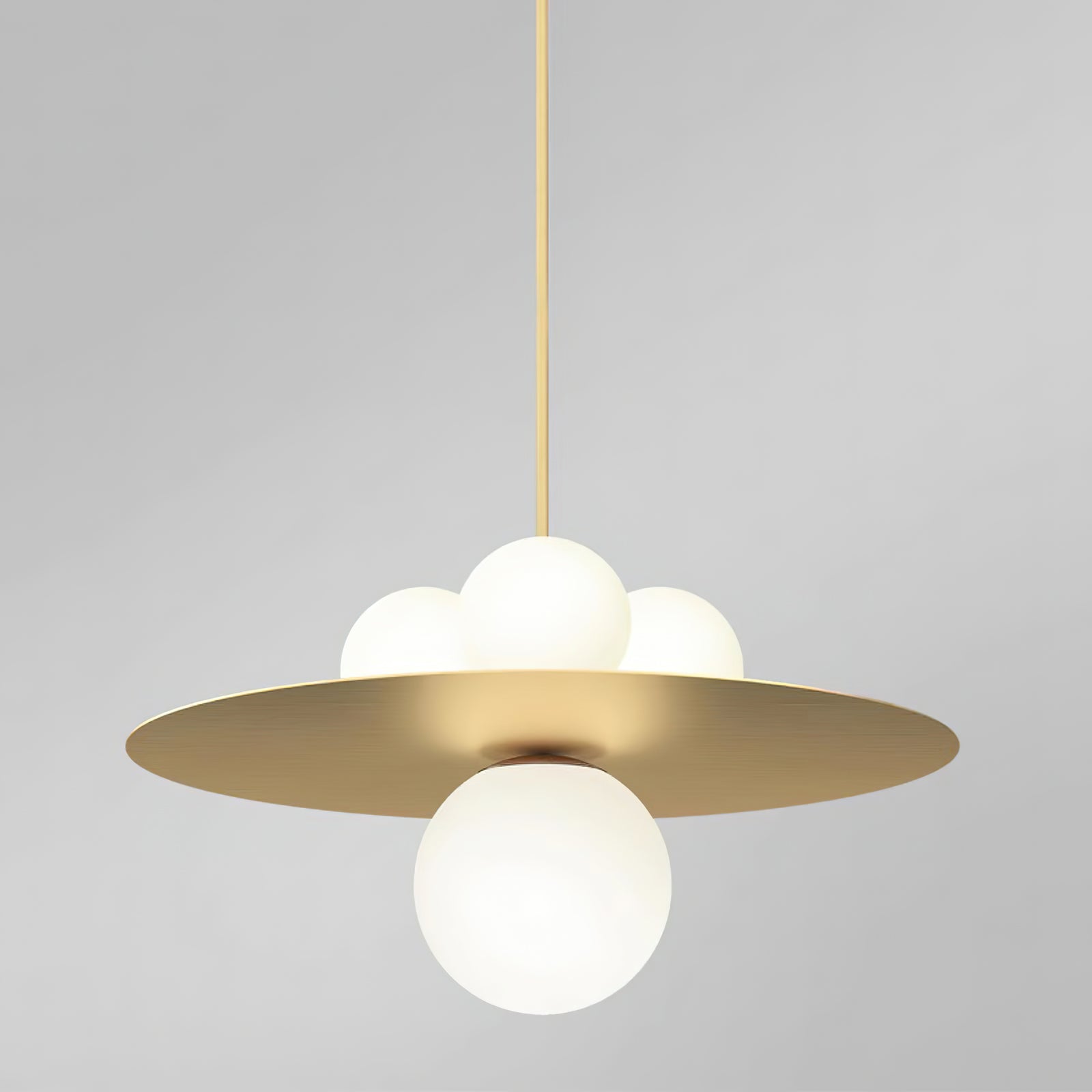 Modern Alta Pendant Light - Sleek Hanging Fixture for Dining Room, Kitchen Island & Bedroom - Energy Efficient LED Ceiling Light with Adjustable Height