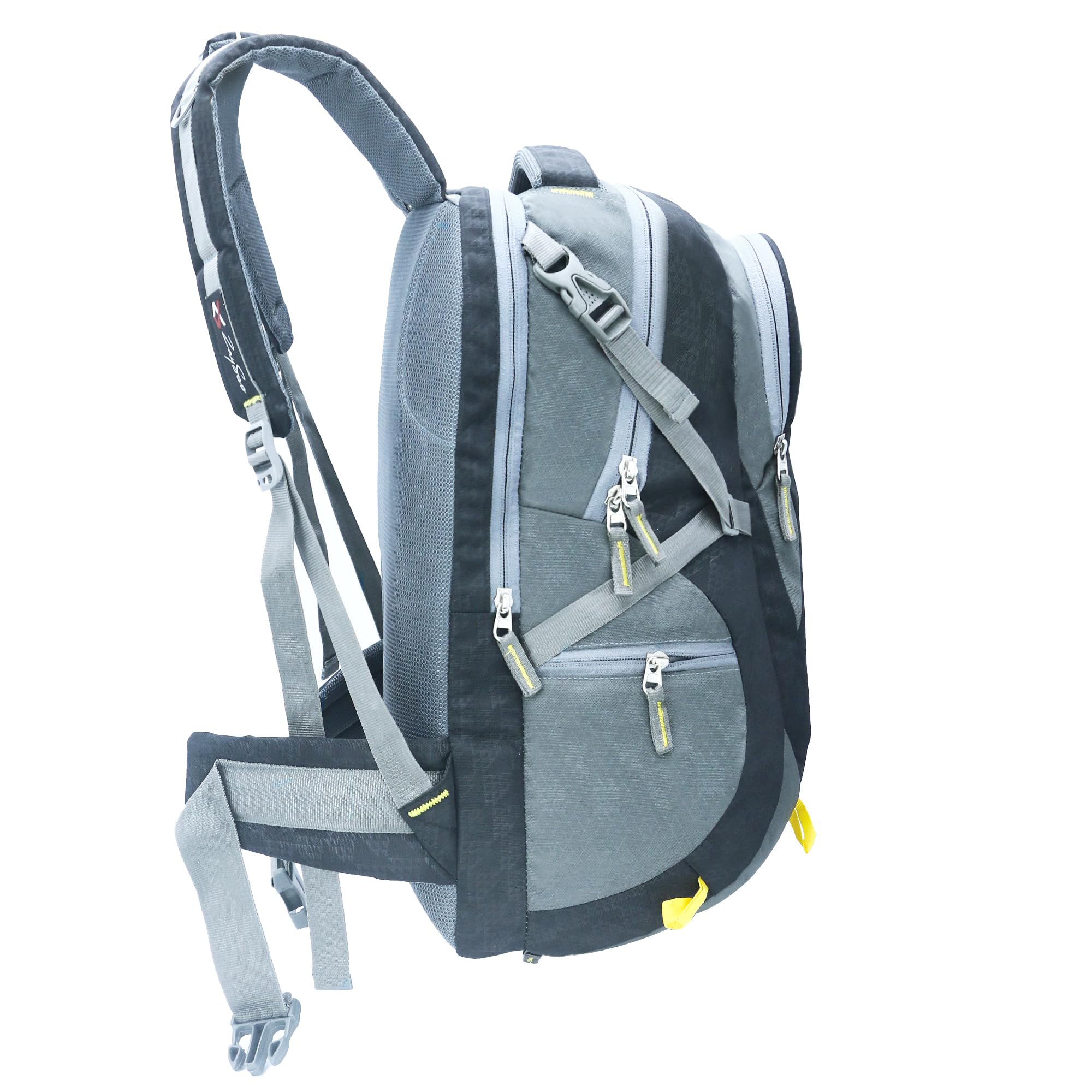ZaySoo Ultimate Unisex Waterproof Travel & Hiking Backpack - 19-Inch Laptop Compartment with Rain Cover & Internal Organizer - Perfect for College, Commuting & Outdoor Adventures