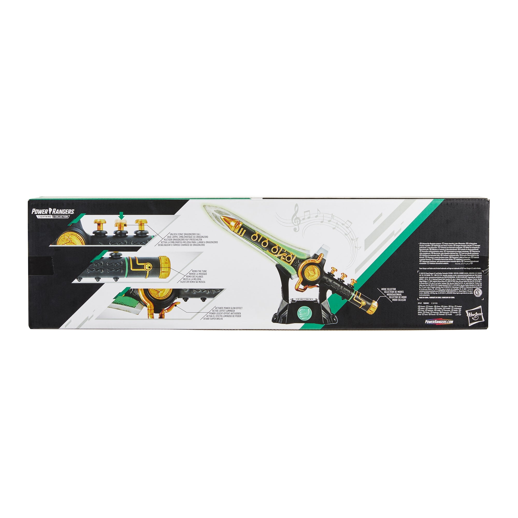 Power Rangers Lightning Collection Mighty Morphin Dragon Dagger - Roleplay Toy for Kids & Collectors - Perfect for Cosplay, Halloween Costumes & Display