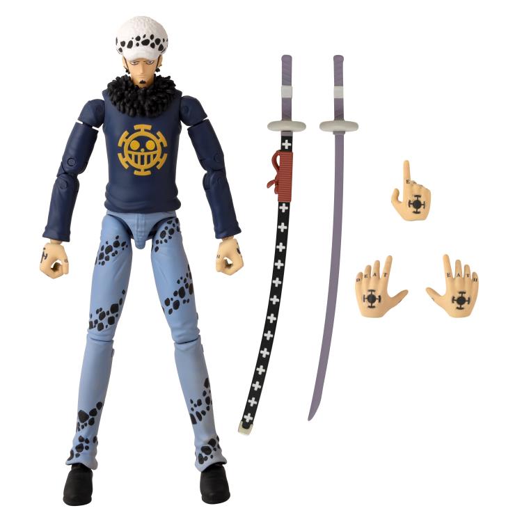 One Piece Anime Action Figure - Trafalgar Law Collectible Toy for Fans | Perfect for Display, Gifts, and Anime Collections