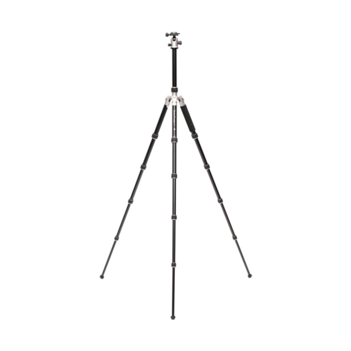 Benro MeFOTO GlobeTrotter Aluminum Travel Tripod Kit (Titanium) - Lightweight Compact Camera Stand for Photography, Vlogging & Outdoor Adventures