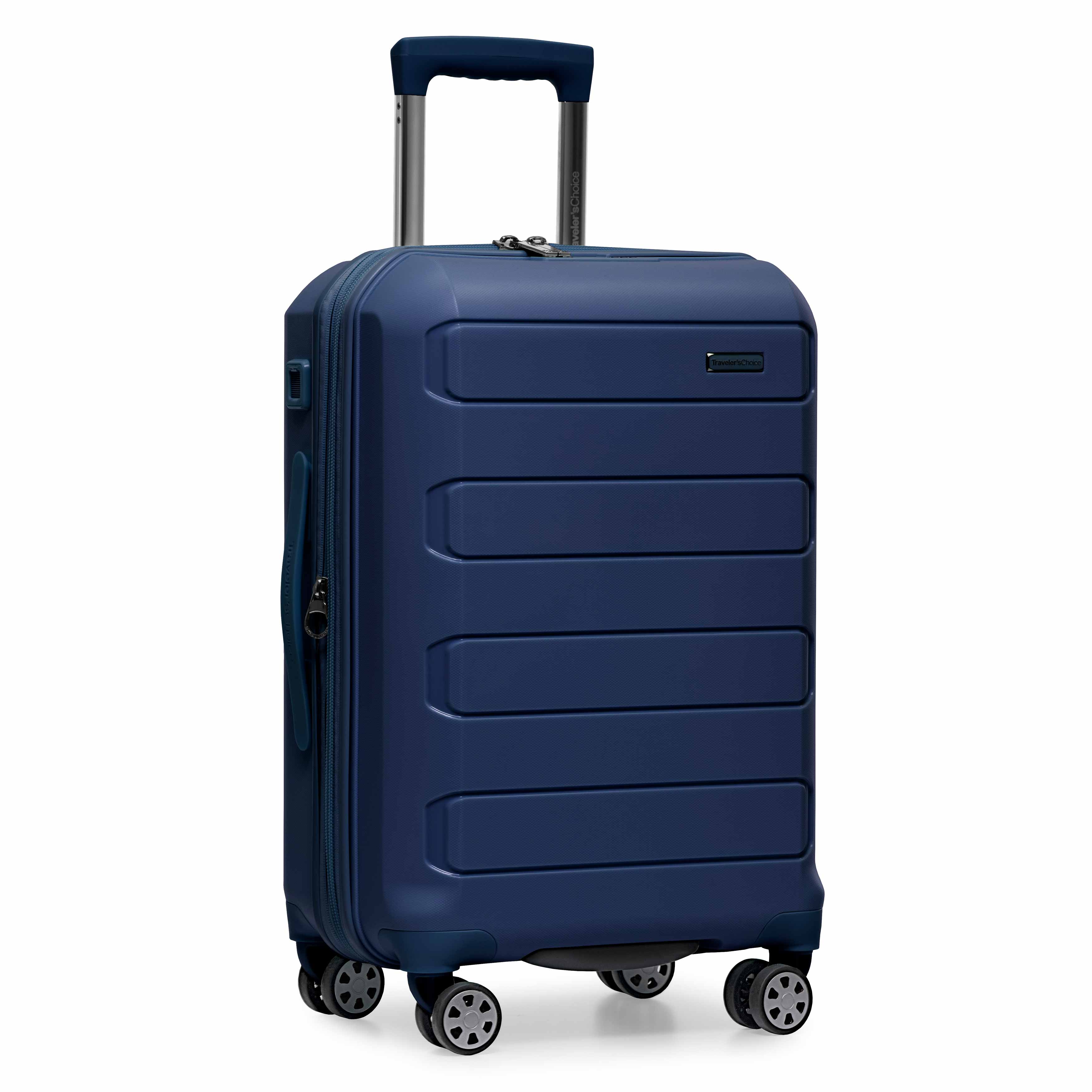 Pagosa 3 Piece Luggage Set - Lightweight Spinner Suitcase with TSA Lock - Perfect for Travel, Business Trips & Vacations
