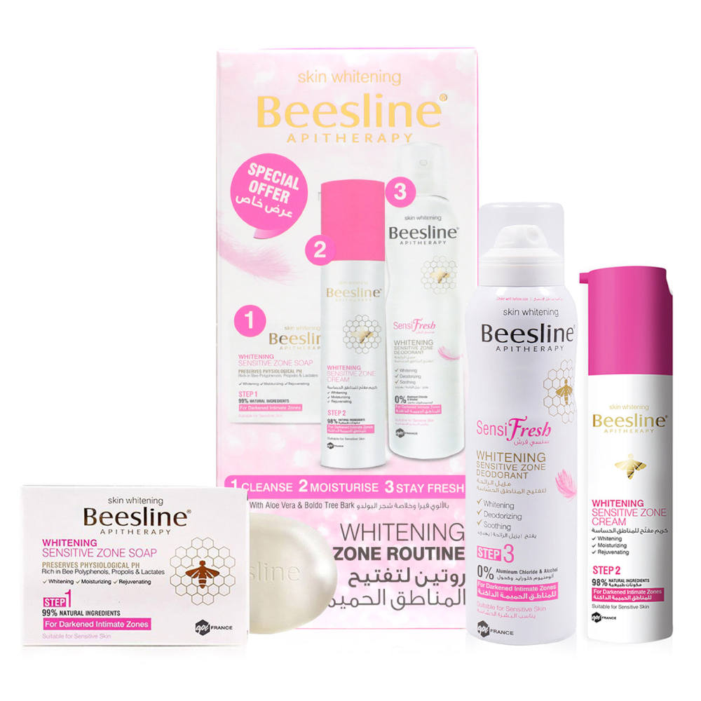 Intimate Area Brightening 3-Piece Set for Sensitive Skin Care – Gentle & Effective Daily Use