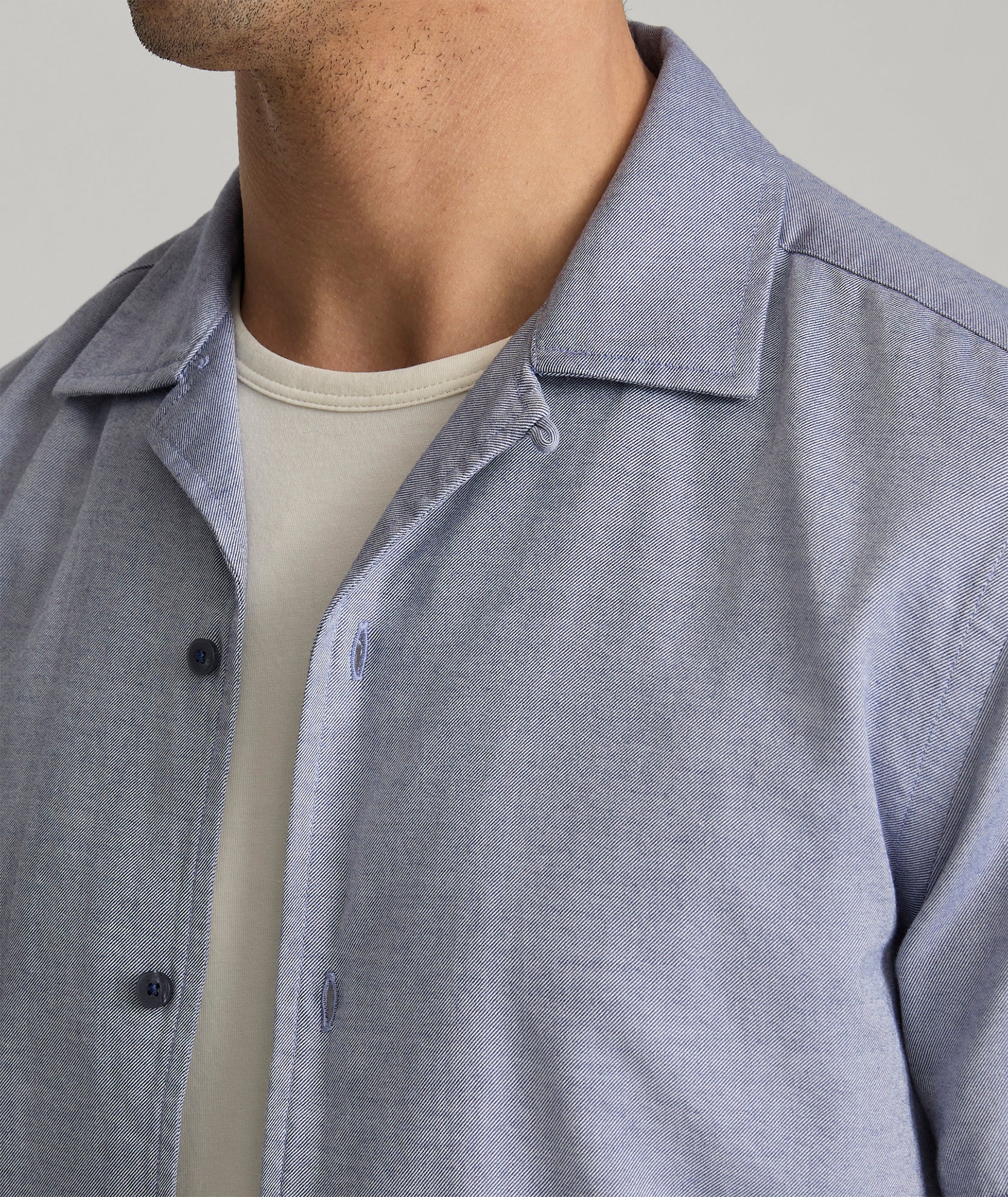Men's Cotton Blend Short Sleeve Hughes Shirt - Breathable Casual Button Down Top for Summer | Perfect for Outdoor Activities, Beach Wear & Everyday Comfort