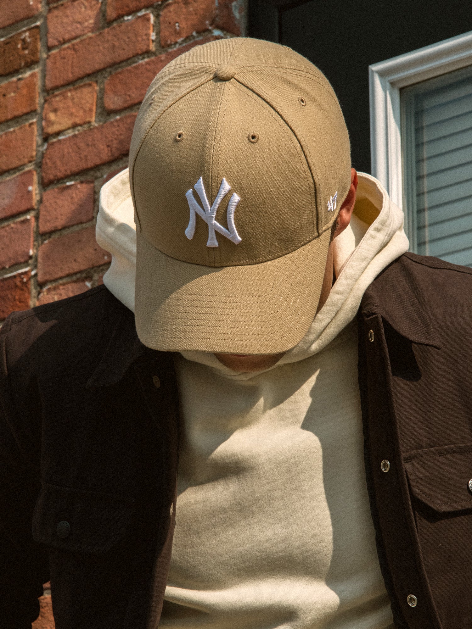 New York Yankees 47 Brand MVP Adjustable Baseball Cap - Official MLB Licensed Hat for Men & Women - Perfect for Games, Sports & Casual Wear