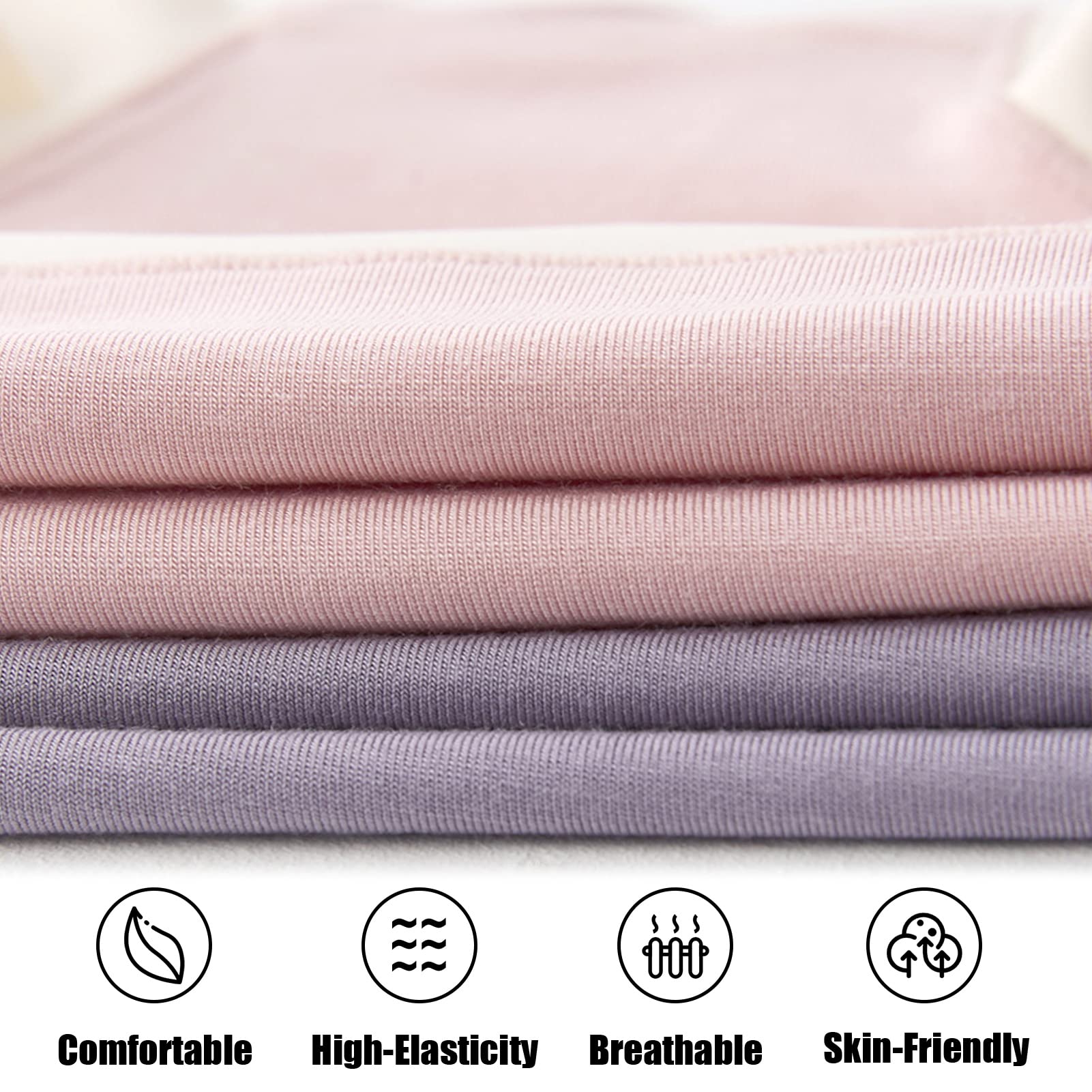 FEOYA High Waist Belly Support Maternity Underwear - Pregnancy Panties Over Bump Plus Size 3X - Comfortable for Daily Wear, Sleeping & Postpartum Recovery