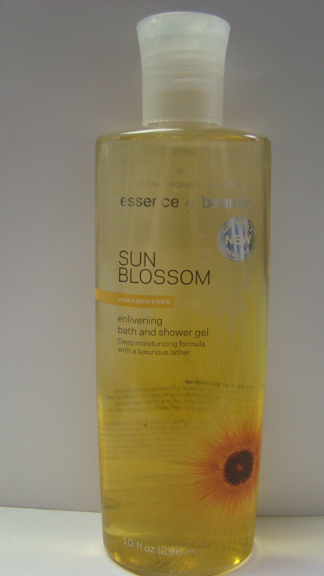 SUN BLOSSOM Shower Gel 10oz - Refreshing Bath & Body Wash for Spa Days