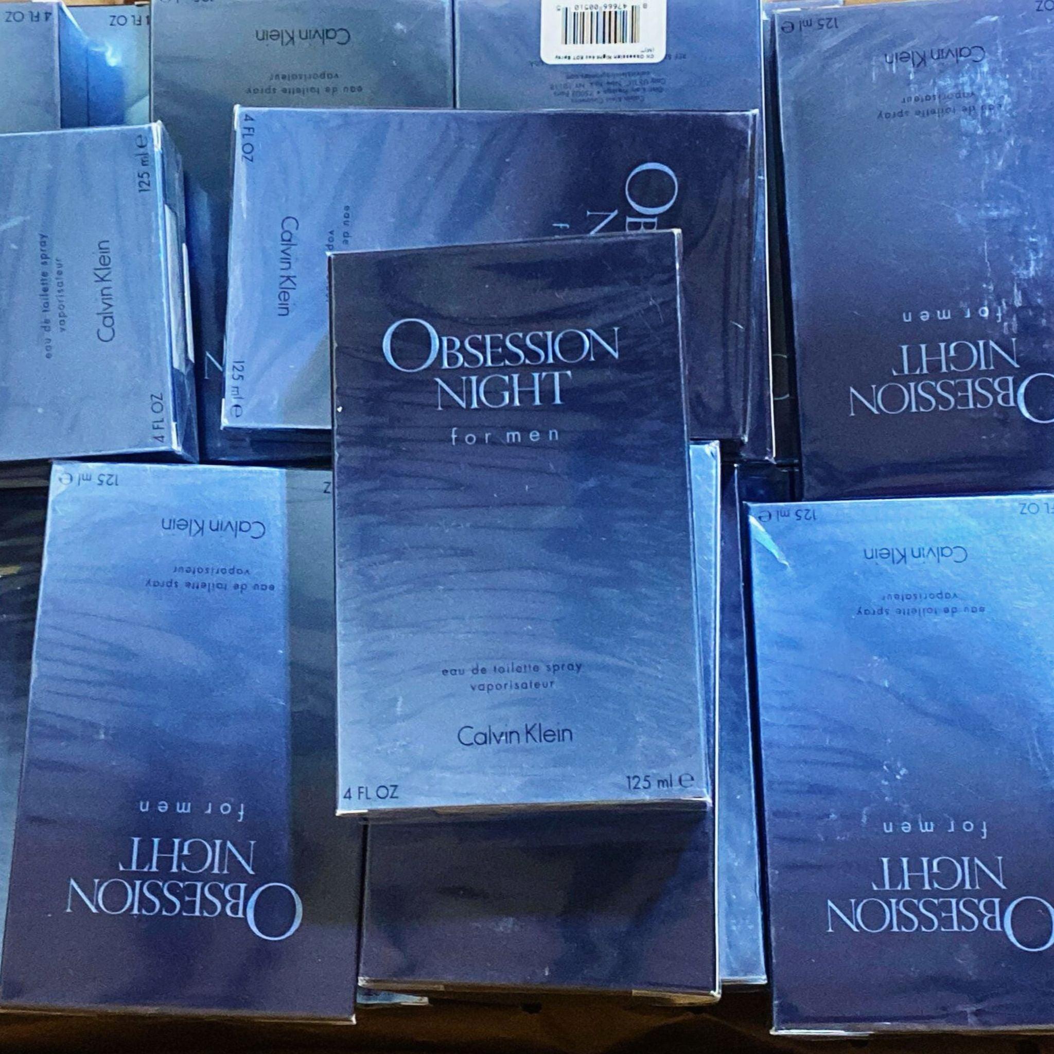 Calvin Klein Obsession Night for Men Eau De Toilette Spray 4OZ (20 Pcs Lot) - Long Lasting Fragrance for Date Night & Special Occasions