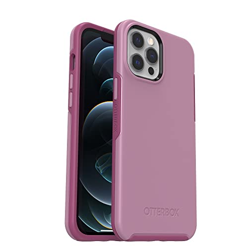 OtterBox Symmetry Series Case for iPhone 12 Pro Max - Cake POP (Orchid/Rosebud) Pink | Slim Protective Phone Cover | Perfect for Everyday Use, Travel & Outdoor Activities