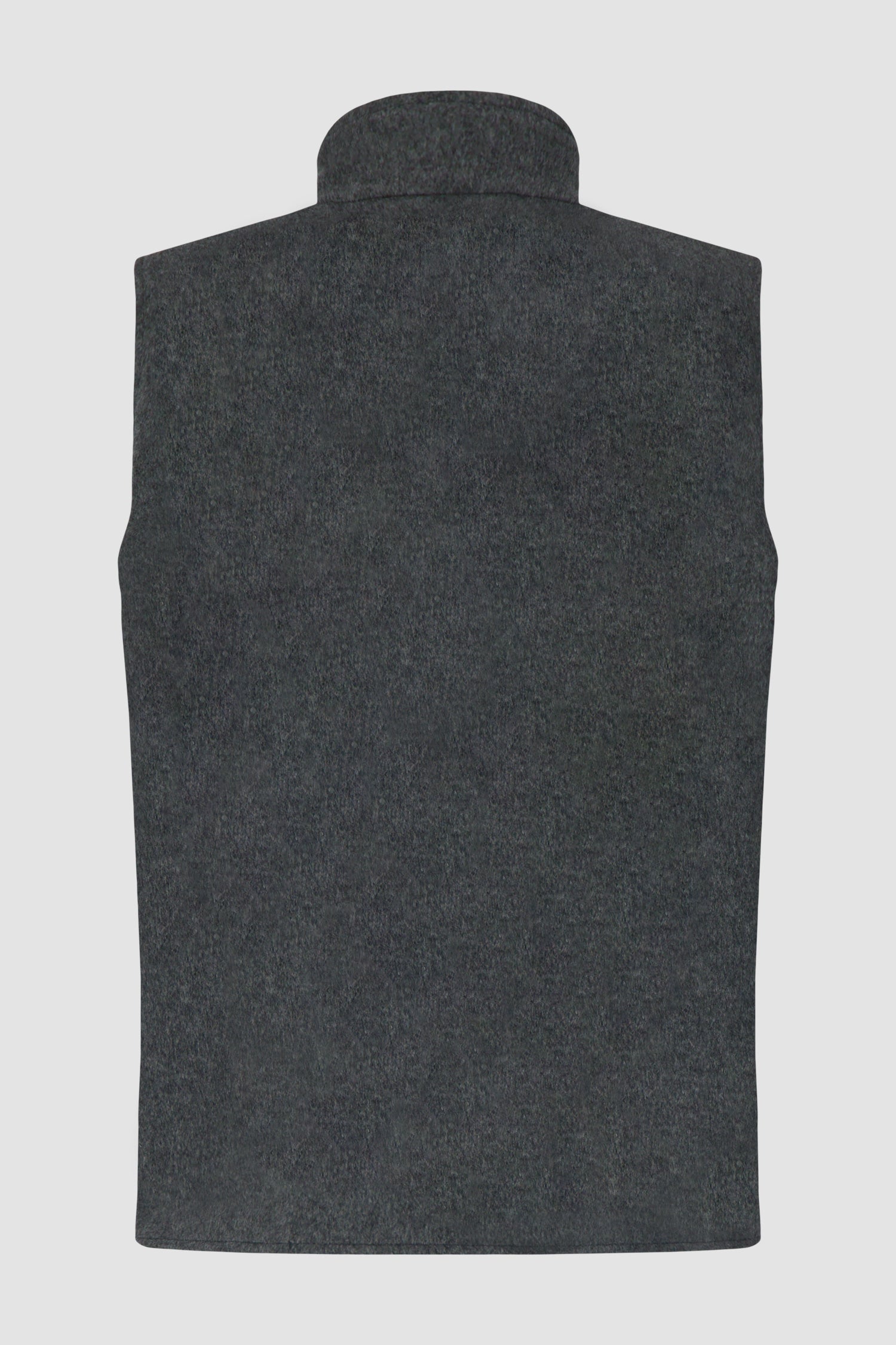 Barba Napoli Navy and Grey Double Sided Vest for Men | Reversible Winter Vest Jacket | Warm Fleece Lined Outdoor Wear for Hiking, Camping & Casual Style