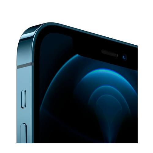 Unlocked iPhone 12 Pro Max 512GB - Pacific Blue (No Face ID) | Eco-Friendly Smartphone Deal | Perfect for Business, Travel & Daily Use