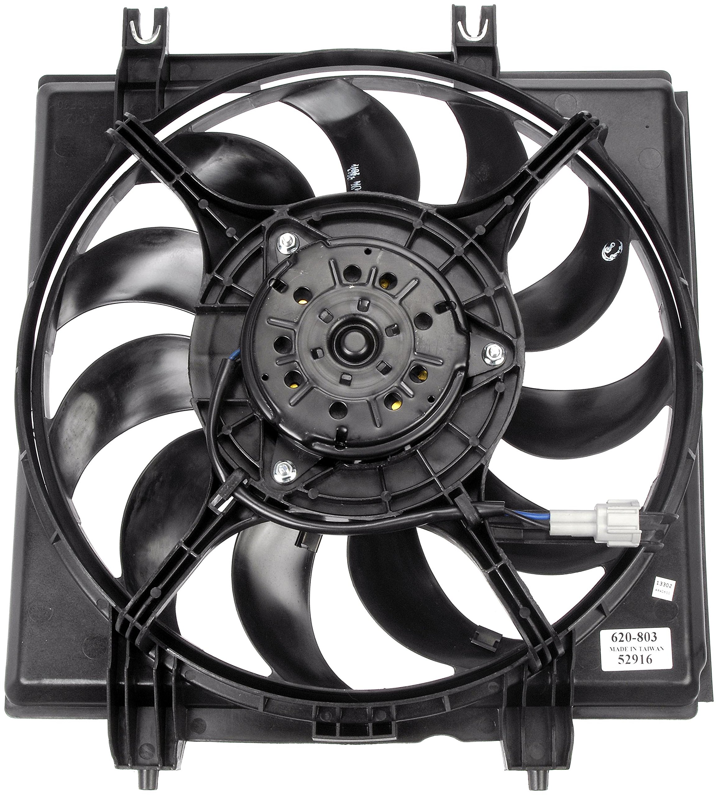 Dorman 620803 Replacement Fan Assembly - Compatible with Multiple Vehicle Models - High-Performance Cooling for Engine & HVAC Systems