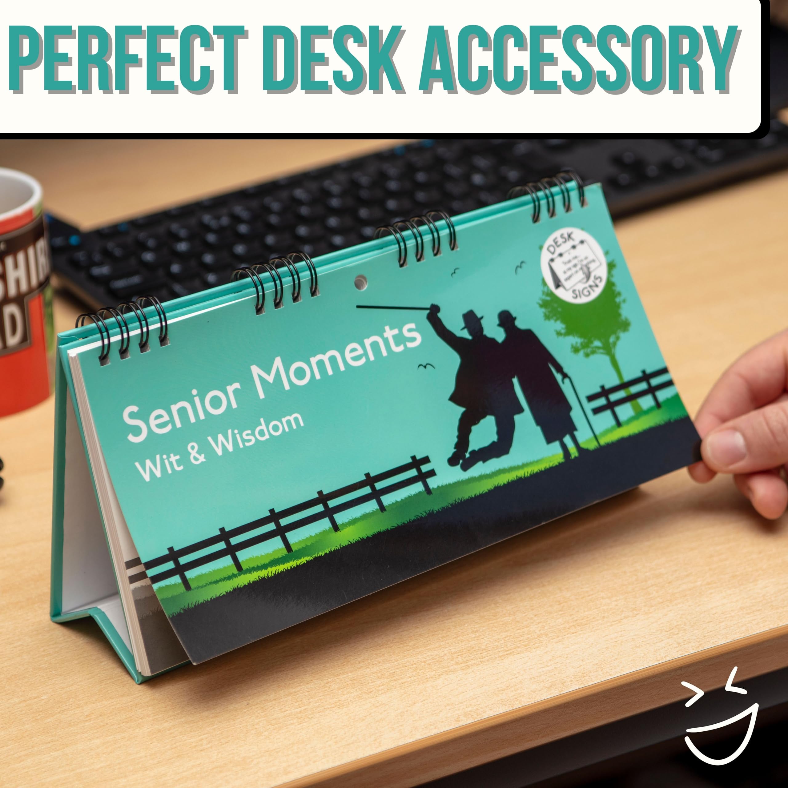 Senior Moments Flip Book - Fun Memory Game for Elderly & Seniors - Perfect for Family Gatherings, Dementia Therapy & Cognitive Exercises