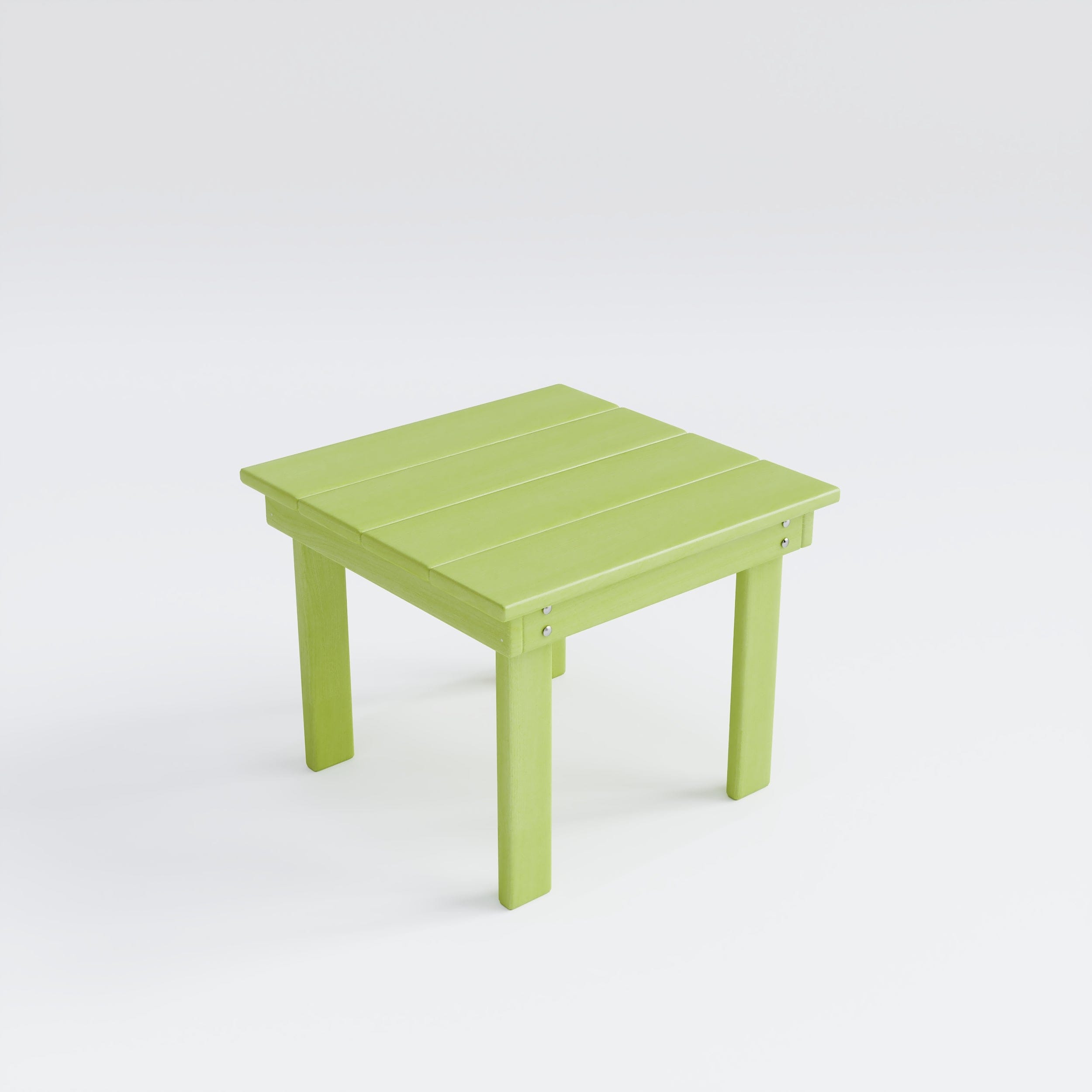 Keystone Amish Co. Herrington Composite Square End Table - Durable & Stylish Living Room Side Table for Sofa, Bedroom or Patio Furniture