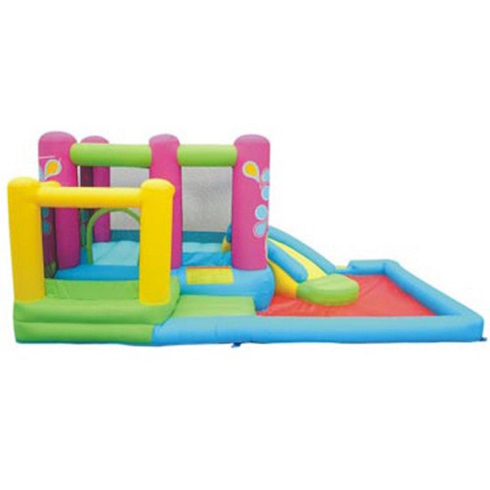 KidWise Little Sprout All-in-One Bounce & Slide Combo - Indoor/Outdoor Inflatable Bouncer for Toddlers & Kids - Perfect for Birthday Parties, Backyard Play & Family Gatherings