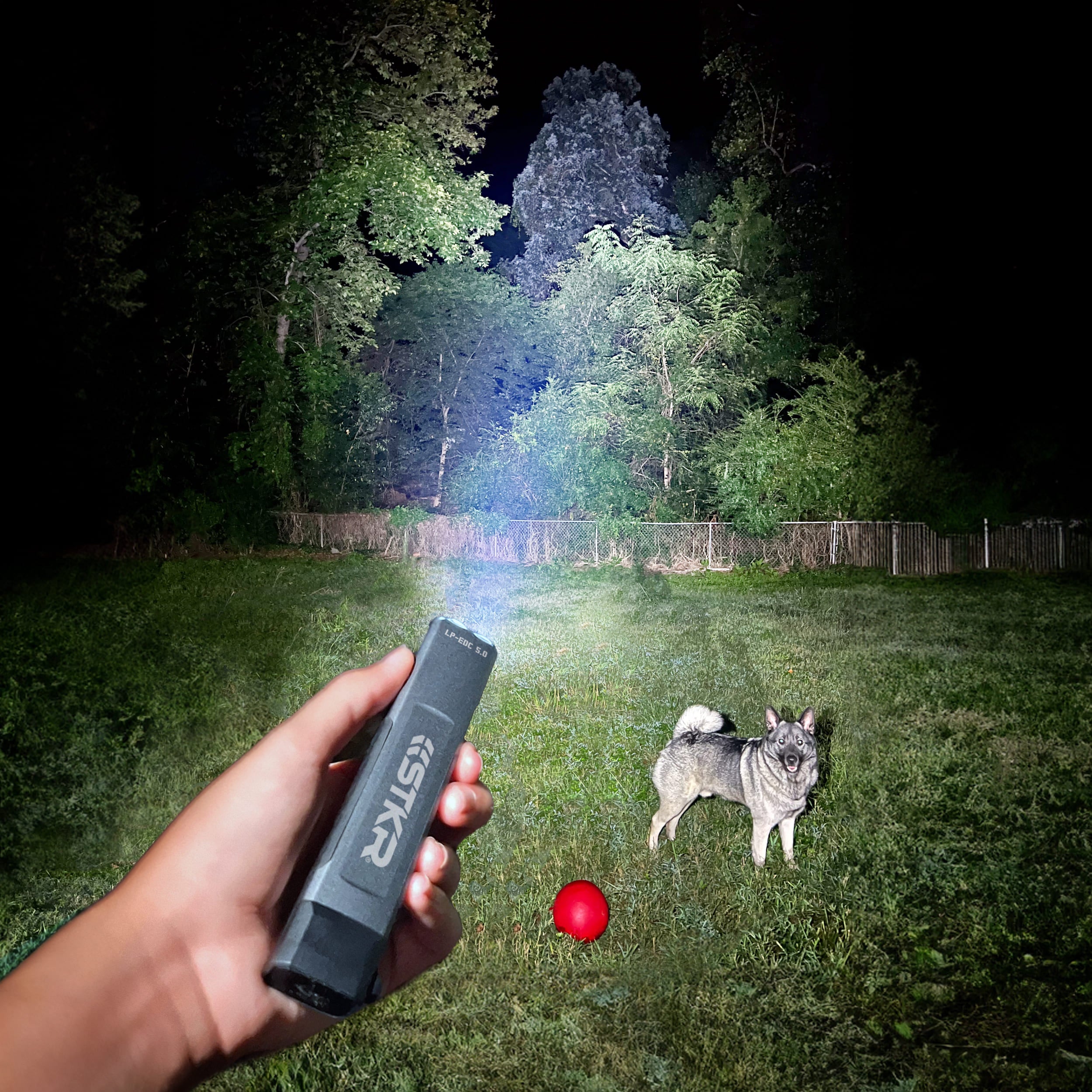 Ultra-Thin LP EDC 5.0 Everyday Carry Flashlight - Compact, Bright & Lightweight for Outdoor Adventures, Emergency Kits & Keychain Use
