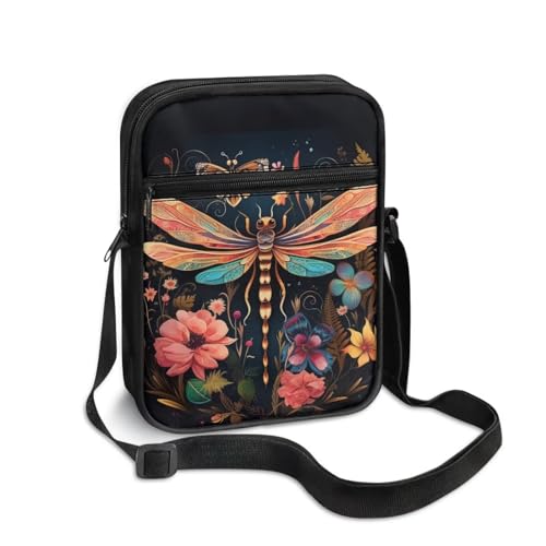 Gothic Dragonfly Floral