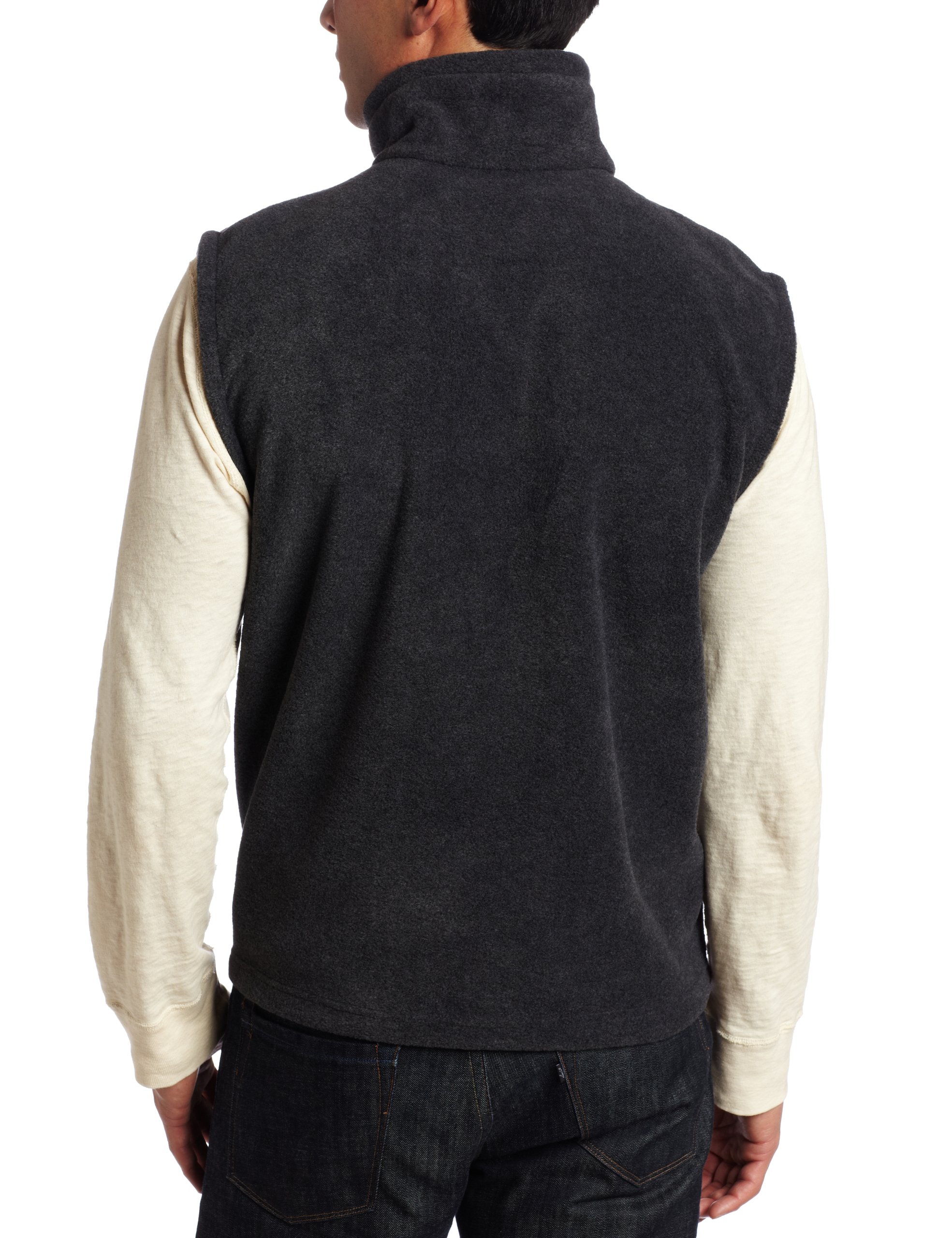Columbia Men's Cathedral Peak Vest - Lightweight Packable Down Puffer Vest for Outdoor Hiking & Winter Layering