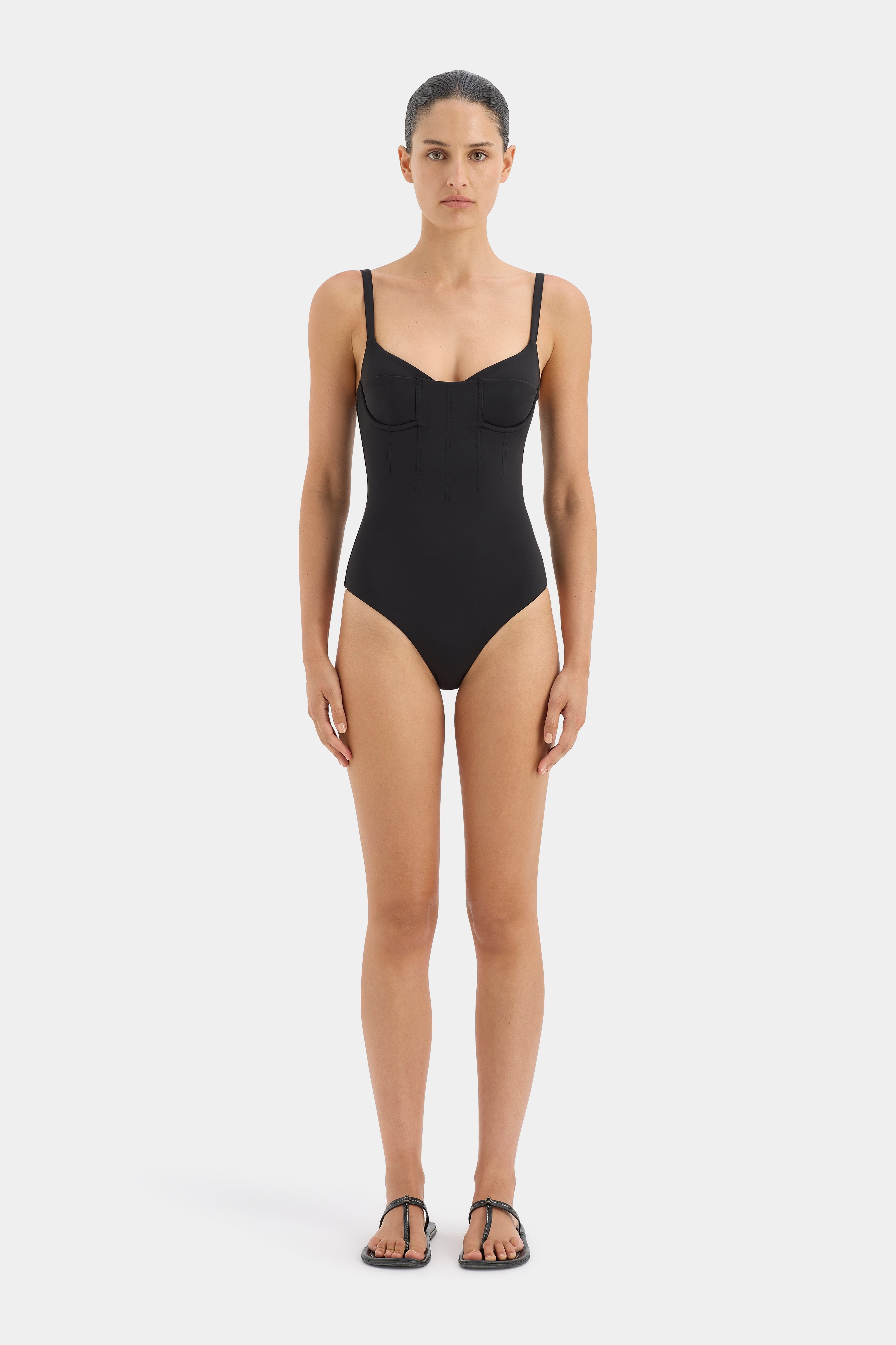 Robbie Balconette One Piece Swimsuit - Sexy Push Up Bikini for Women, Perfect for Beach, Pool, and Summer Vacations