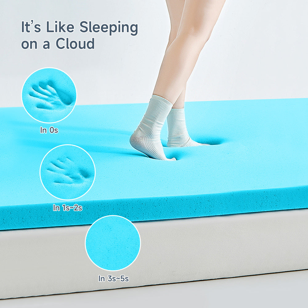 MAXYOYO Padded Japanese Floor Mattress - Green Foldable Roll Up Futon Mattress for Bedroom, Guest Room & Travel | Comfortable Floor Sleeping & Lounging