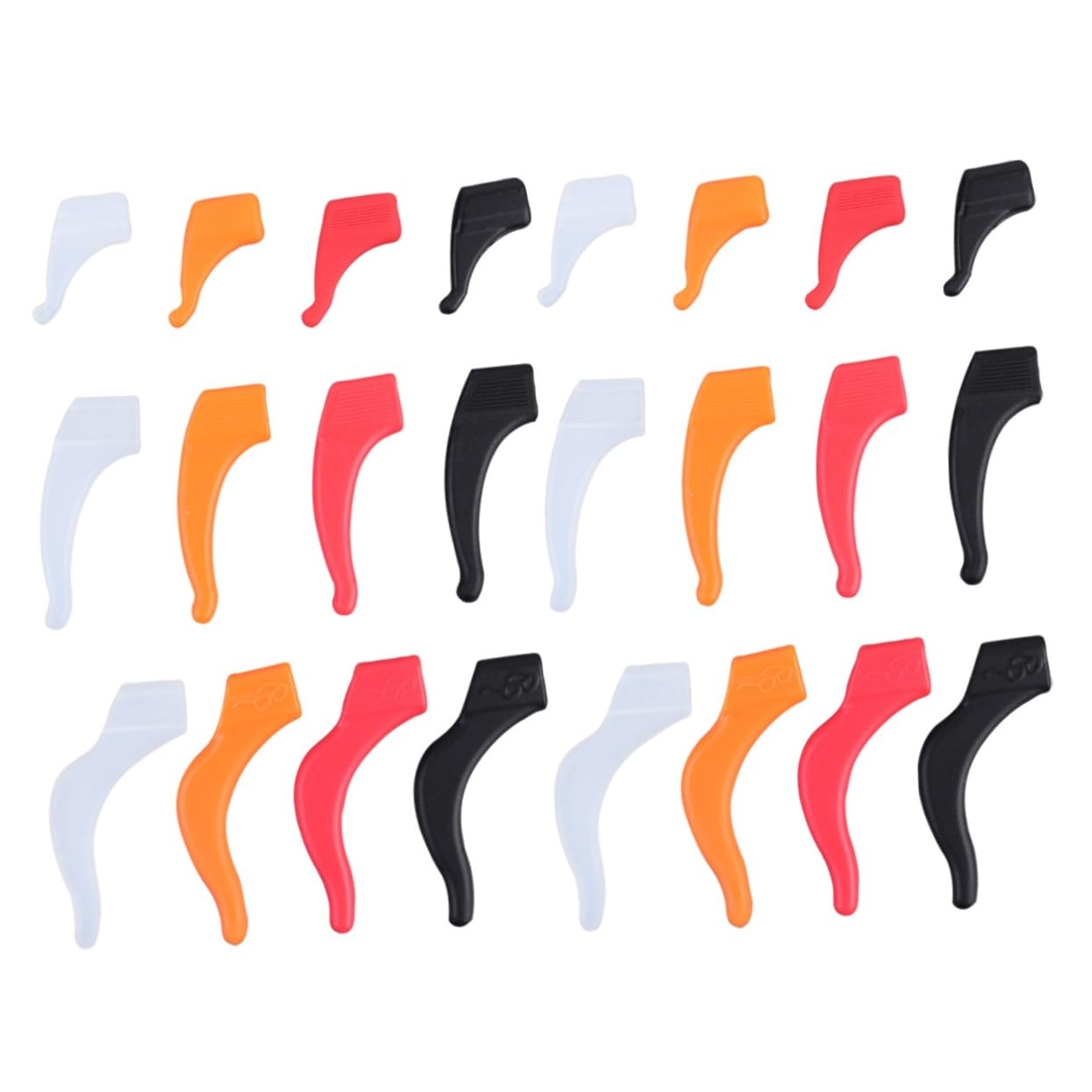 Gatuida 72 Pairs Glasses Ear Hooks - Silicone Eyeglass Holders, Sunglass Grips, Anti-Slip Nose Pads - Perfect for Reading, Driving, Sports & Outdoor Activities