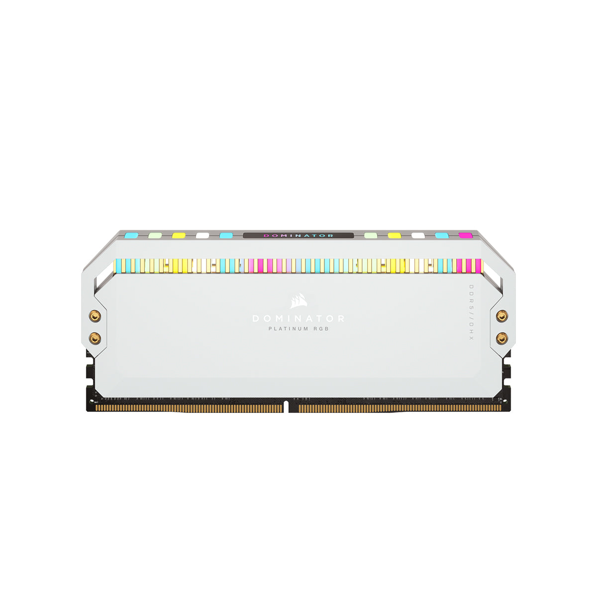 Corsair Dominator Platinum RGB 32GB (2x16GB) DDR5 6200MHz C36 White - Premium Gaming RAM for PC Builds, Content Creation & High-Performance Computing