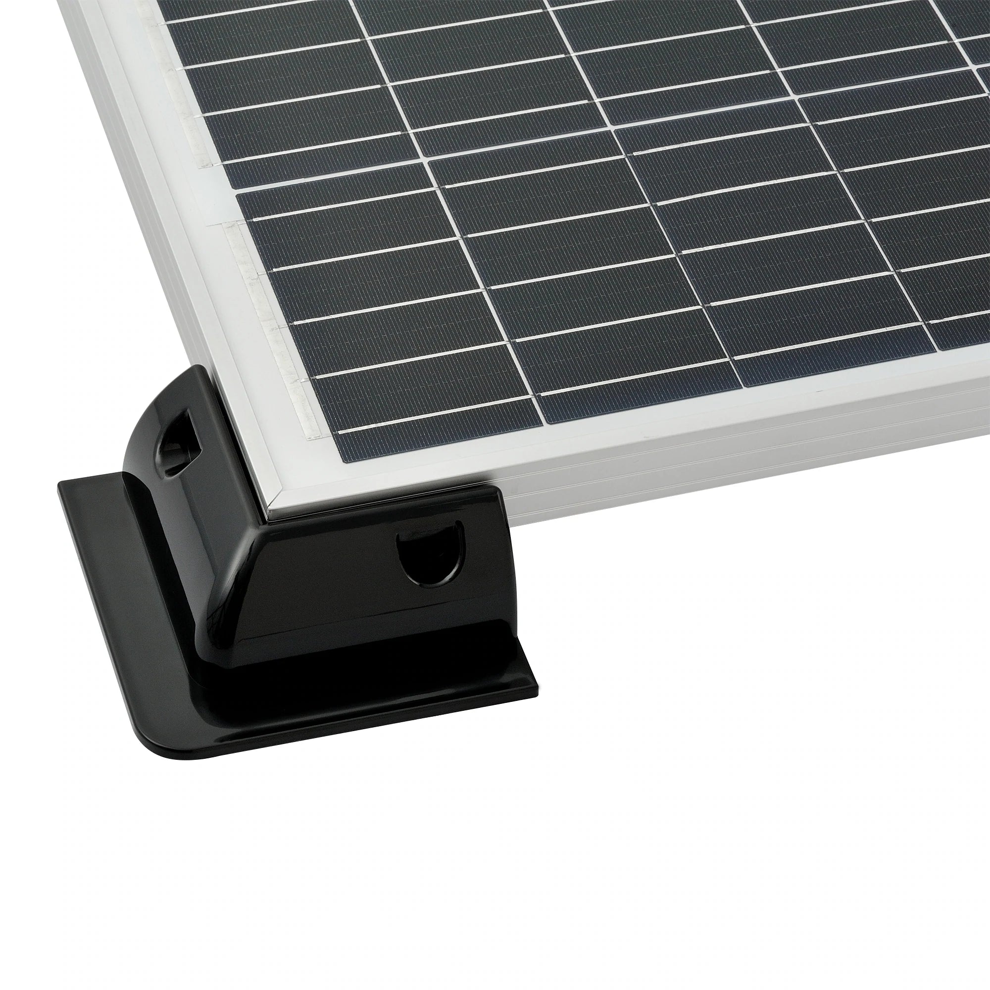 Rich Solar Corner Bracket Mount Set of 6 - Heavy Duty Aluminum Solar Panel Mounting Brackets for RV, Boat & Off-Grid Systems - Perfect for Solar Panel Installation & Secure Mounting