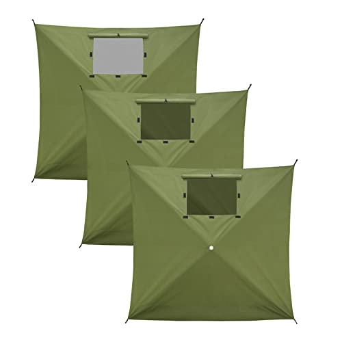 Green - 3 Panels