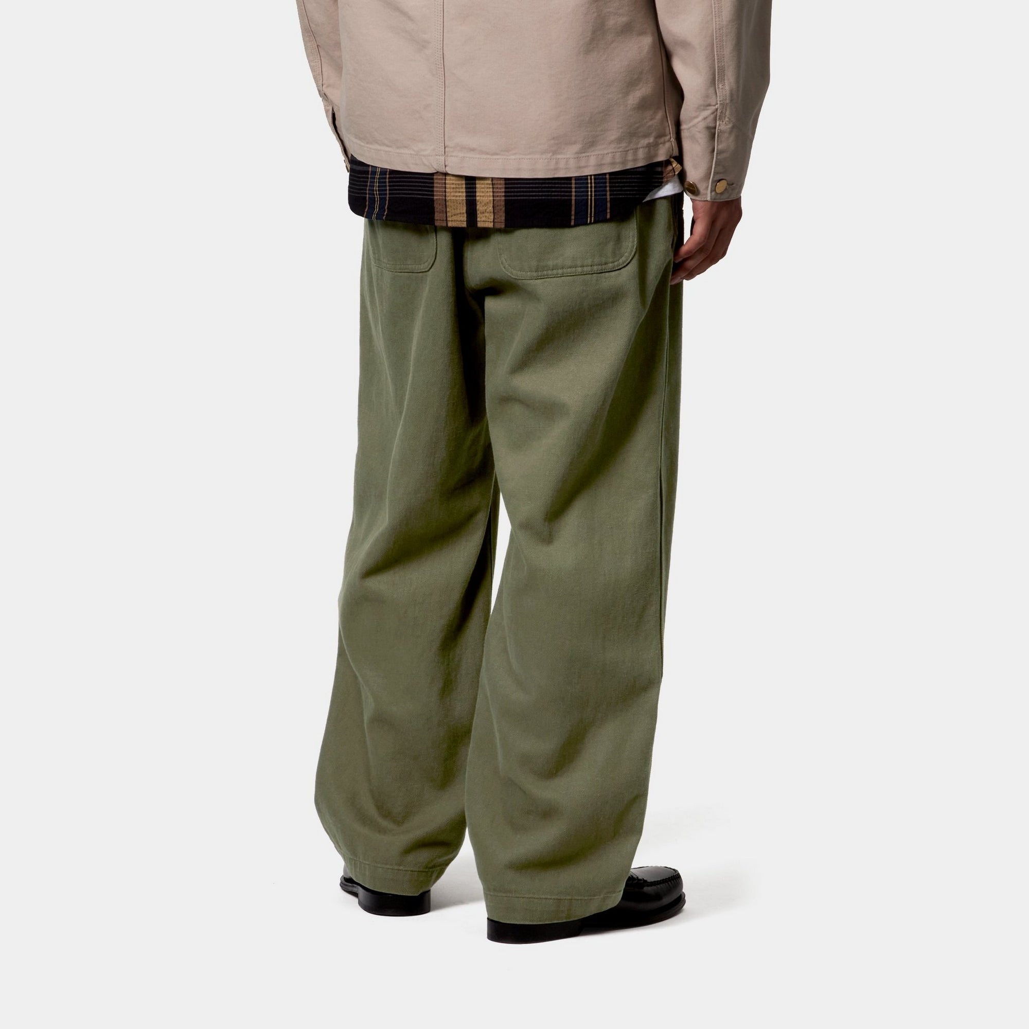 Crawford Pant in Dollar Green | Women's Casual Trousers for Work & Everyday Wear | Comfortable Stretch Fabric for Office & Outings