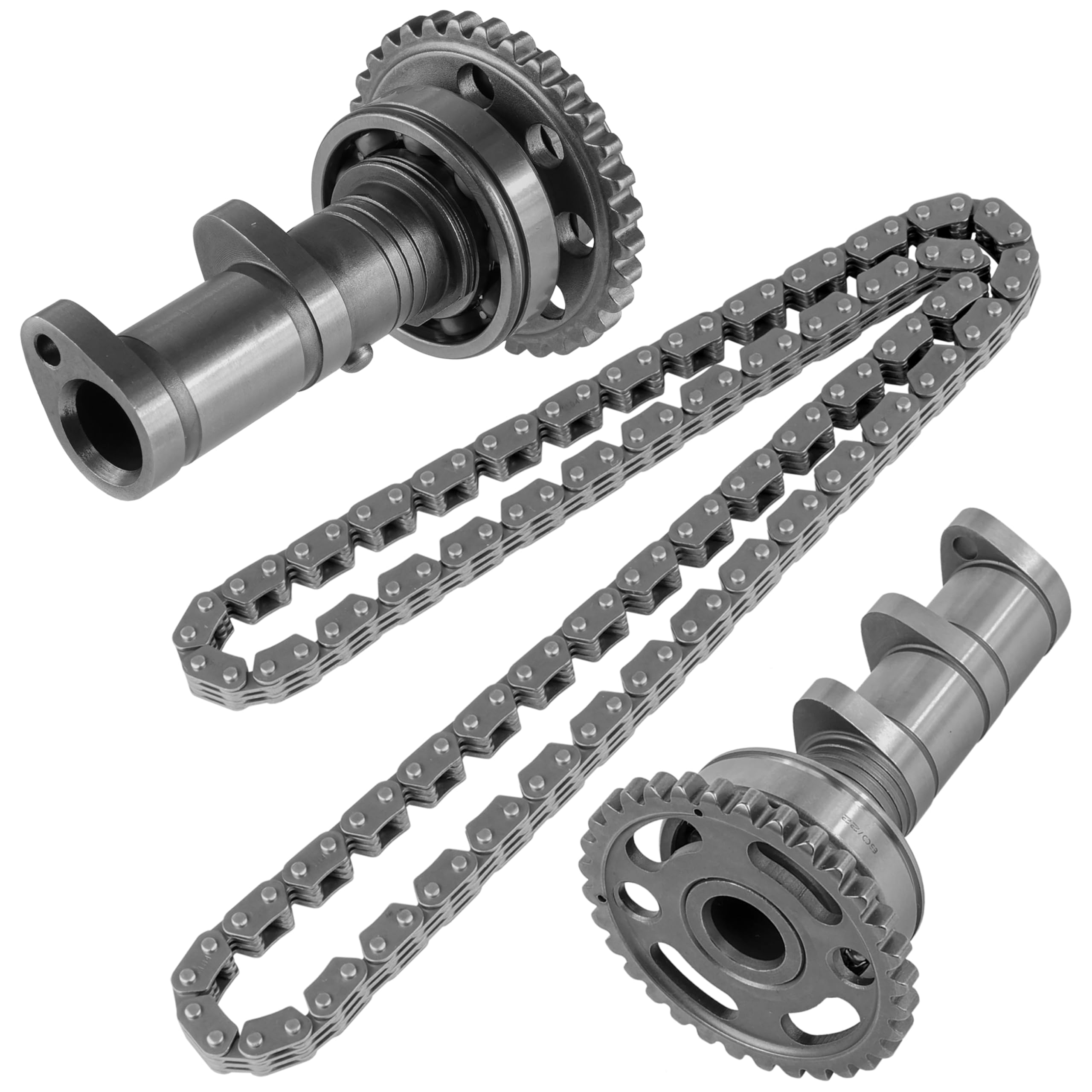 High-Performance Caltric Camshaft Kit with Cam Chain for Yamaha YFZ450R (2009-2013) - Durable ATV Engine Upgrade for Off-Road Racing & Trail Riding