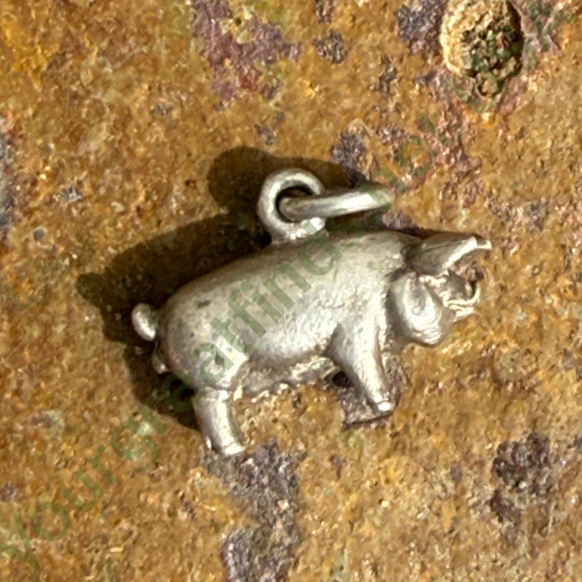 925 Sterling Silver Pig Charm Pendant for Necklace - Cute Animal Jewelry Gift for Women & Girls - Perfect for Birthdays, Christmas & Zodiac Gifts