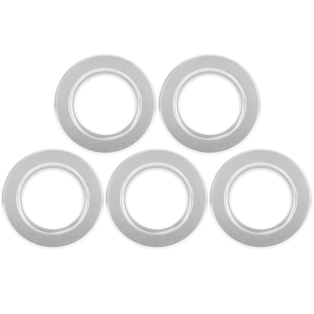 5PCS Wooden Bird Breeding Box with Anti-Bite Ring - Silver Bird Nest Accessories for Parrots, Lovebirds & Finches - Perfect for Aviaries & Bird Cages