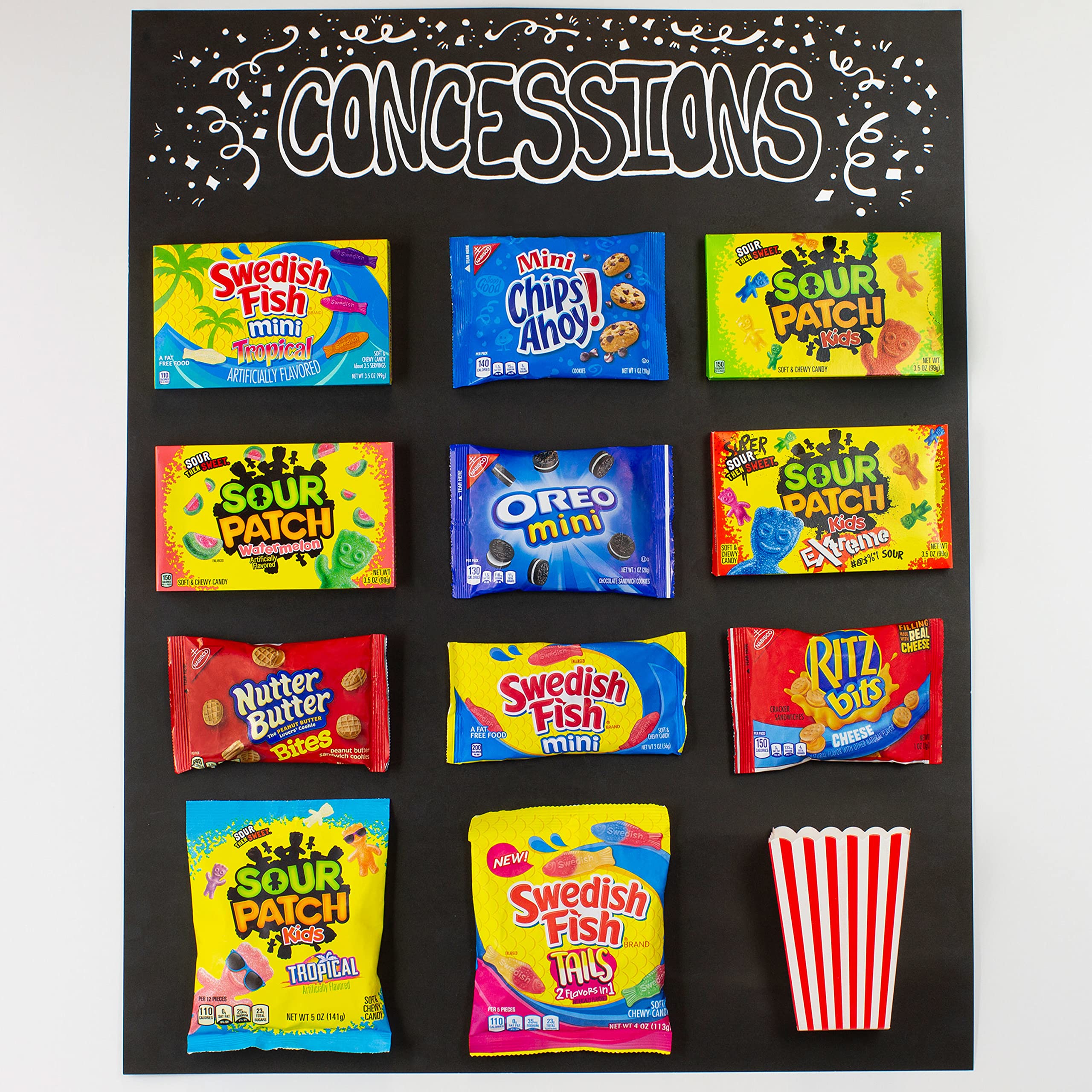 SOUR PATCH KIDS Soft & Chewy Candy - 12 Pack (3.5 oz Boxes) | Easter Candy, Party Favors, Movie Night Snacks, Halloween Treats & Office Desserts
