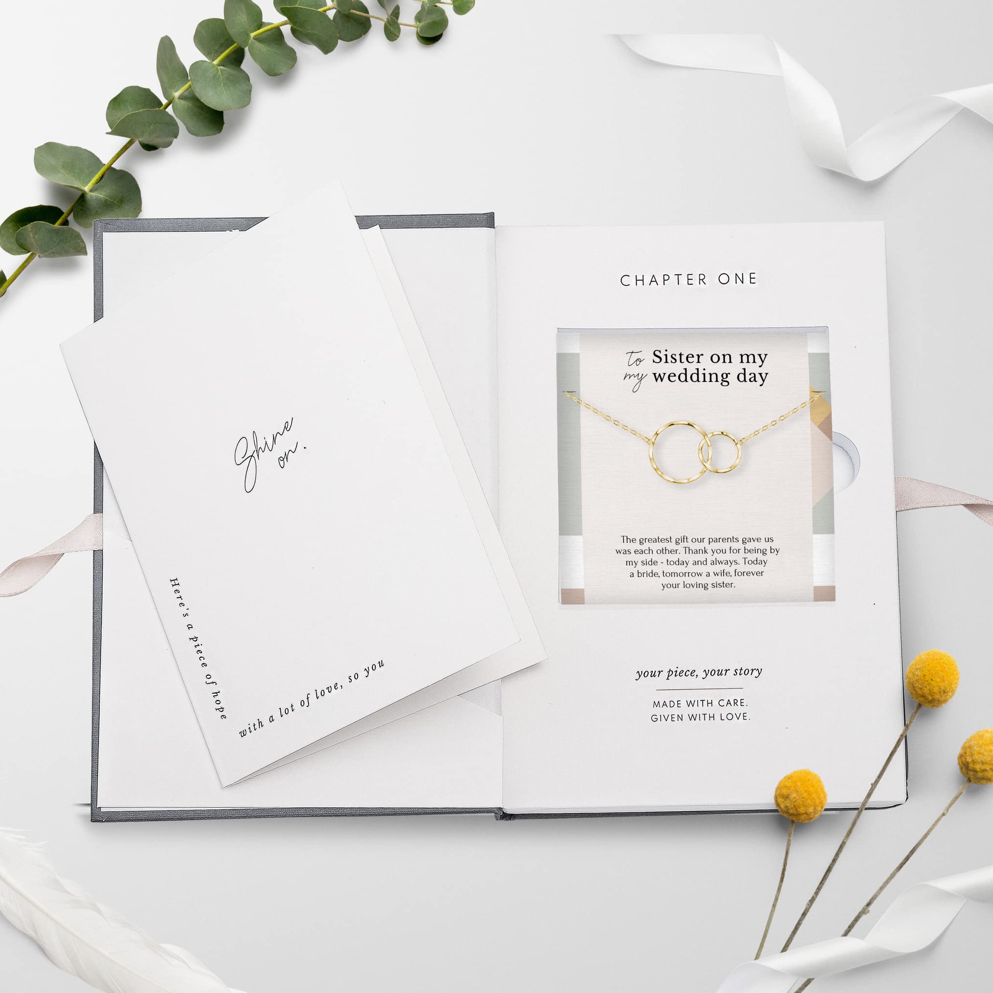 Beautiful Sister of the Bride Necklace - 16+2