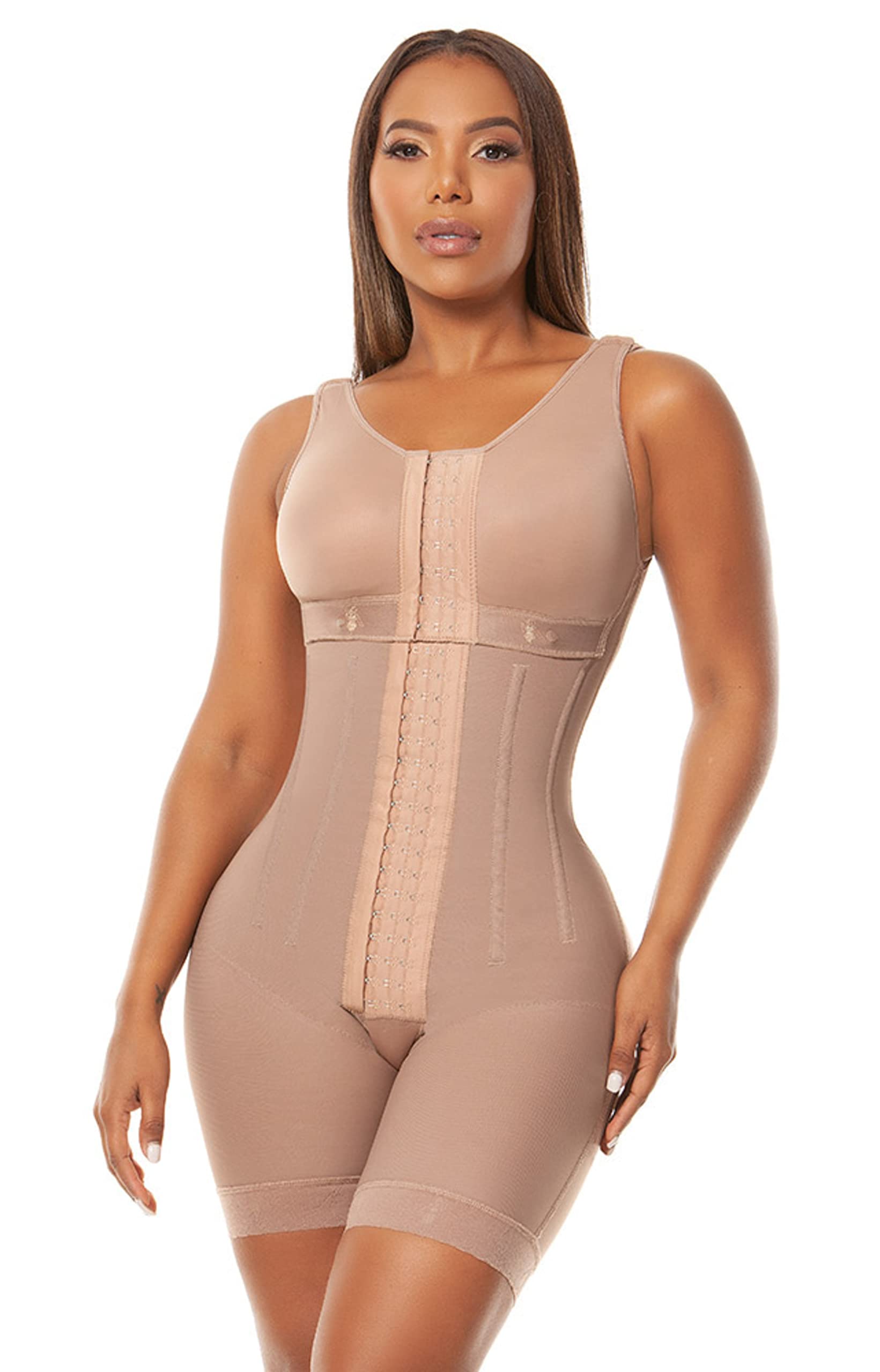 Melibelt 2033 Colombian Shapewear for Women - 7 Steel Boned Fajas Moldeadoras - Tummy Control Body Shaper - Perfect for Postpartum, Weight Loss & Special Occasions
