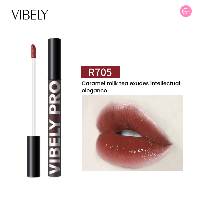 AOJN Mirror Glow Hydrating Air Lip Glaze - Plumping Lip Gloss with Vitamin E for Shiny, Moisturized Lips | Perfect for Daily Wear, Date Night & Makeup Looks