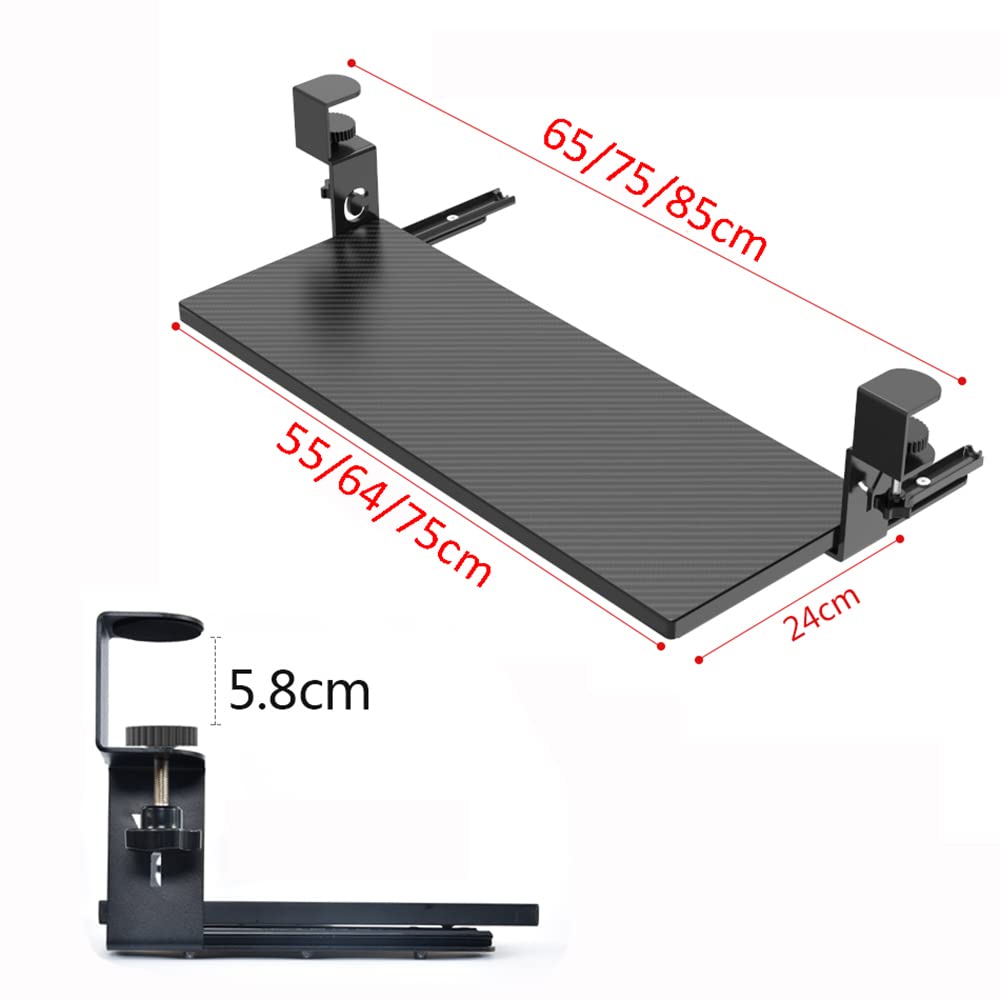 Ergonomic Under Desk Keyboard Tray - 9.4