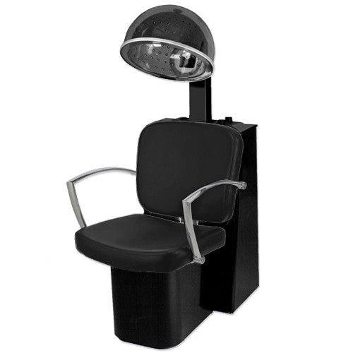 Messina Dryer Chair - Foldable Hair Salon Styling Chair with Adjustable Height for Salons & Barbershops | Perfect for Hair Washing, Cutting & Styling