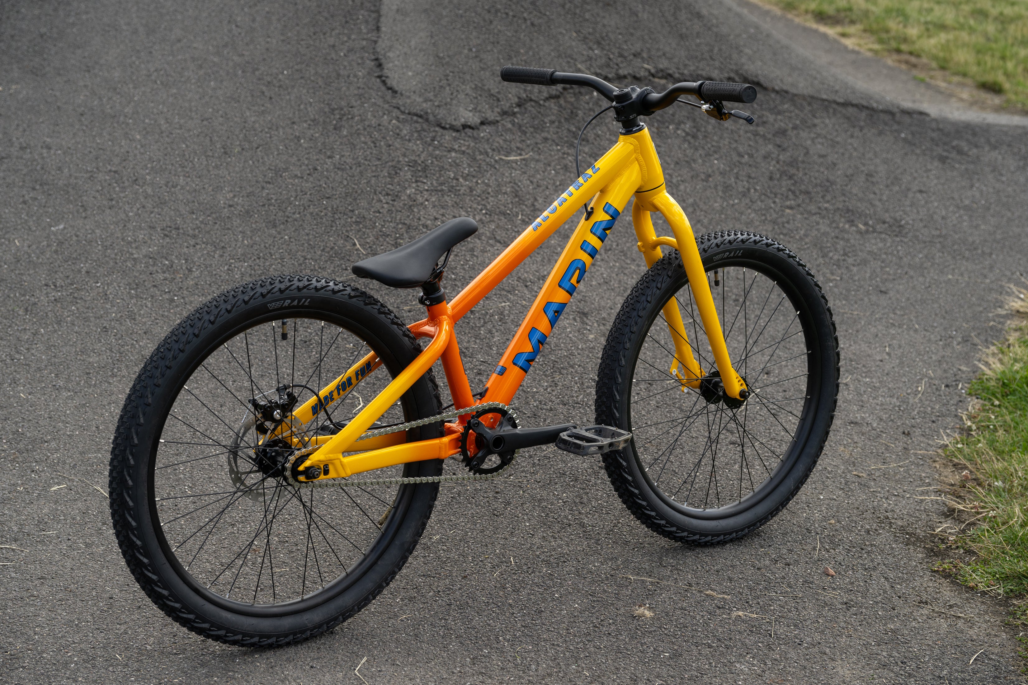 Marin Alcatraz 24 Kids Dirt Jump Bike - Lightweight Aluminum Frame BMX Style Bicycle for Boys & Girls - Perfect for Off-Road Trails, Jumps & Stunt Riding
