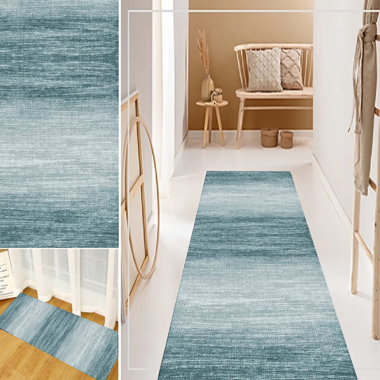 Non-Slip Modern Hallway Runner Rug 3'x11'6