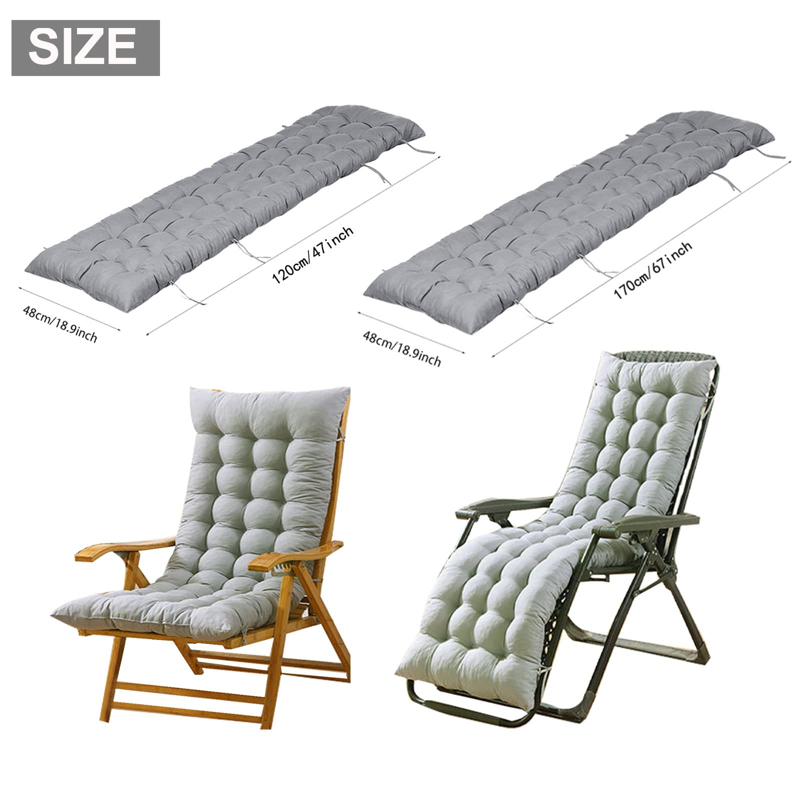 Premium SRHWBF Sun Lounger Cushion - 67