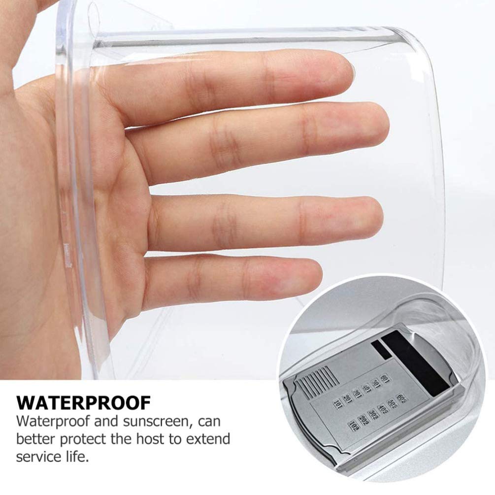 Waterproof Keypad Controller Cover - Rainproof Protective Shell for Ring Doorbell & Smart Door Access | Outdoor Security & Weather Protection