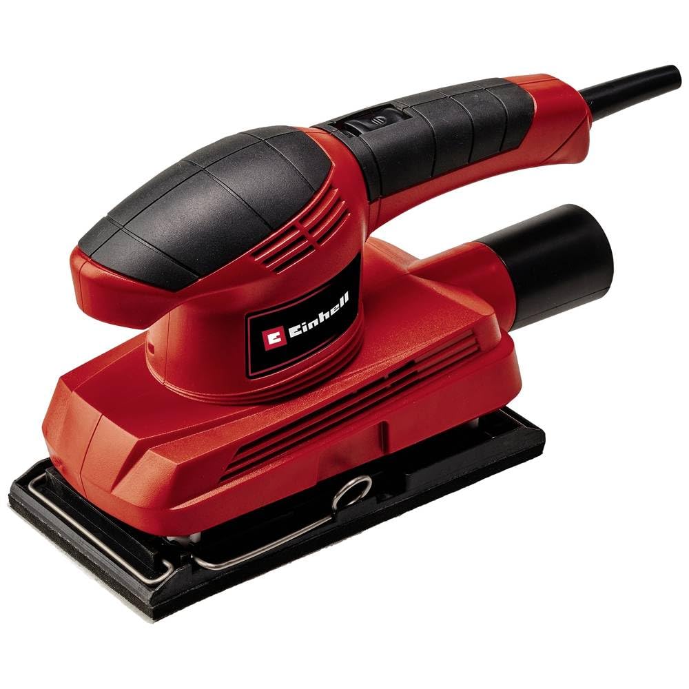 Einhell Tc-Os 1520 150W 1/3 Sheet Orbital Sander - Red | Power Tool for Woodworking, Sanding & Finishing | Perfect for DIY Projects & Professional Use